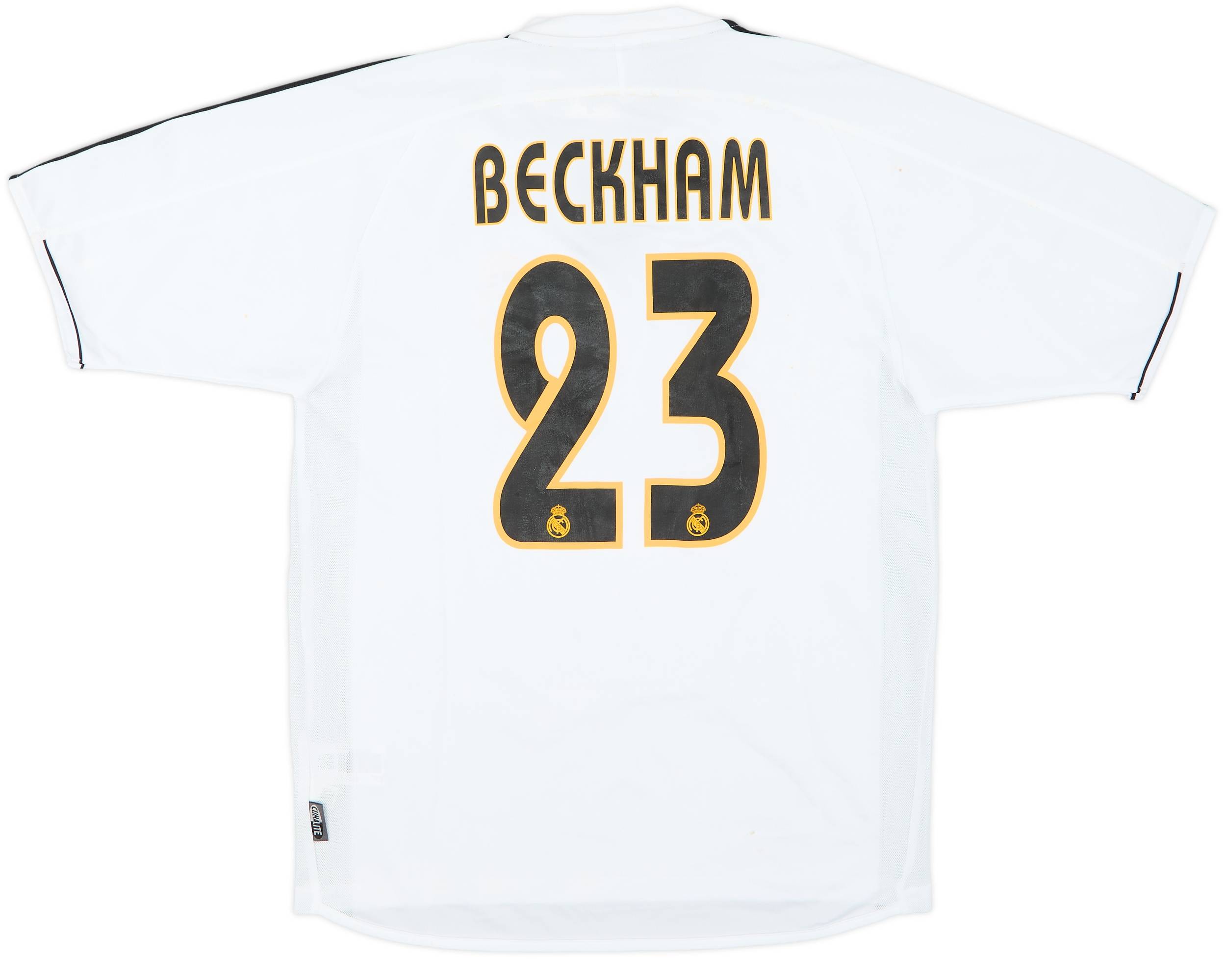 2003-04 Real Madrid Home Shirt Beckham #23 (S)