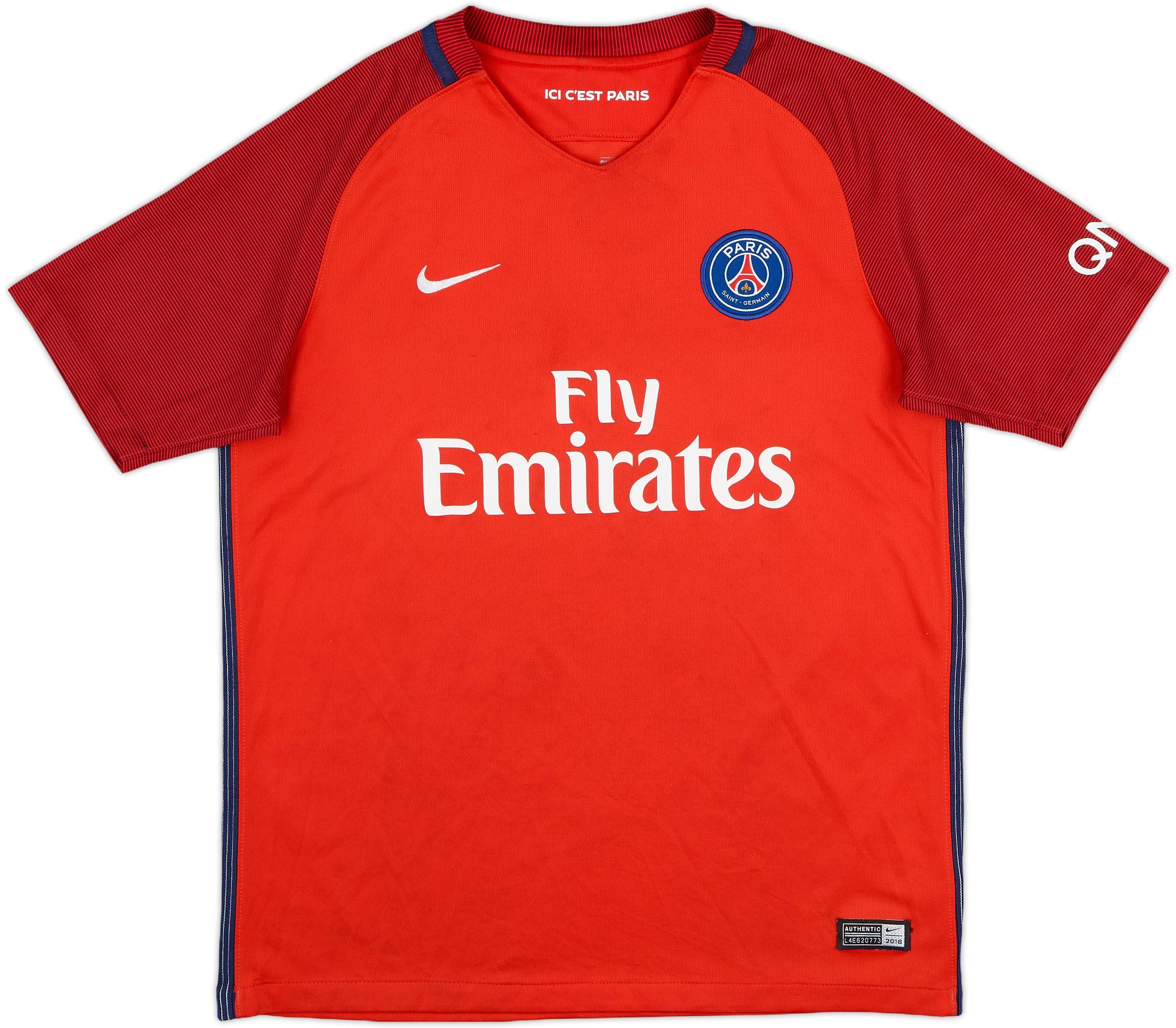 2016-17 Paris Saint-Germain Away Shirt - 8/10 - (XL.Boys)