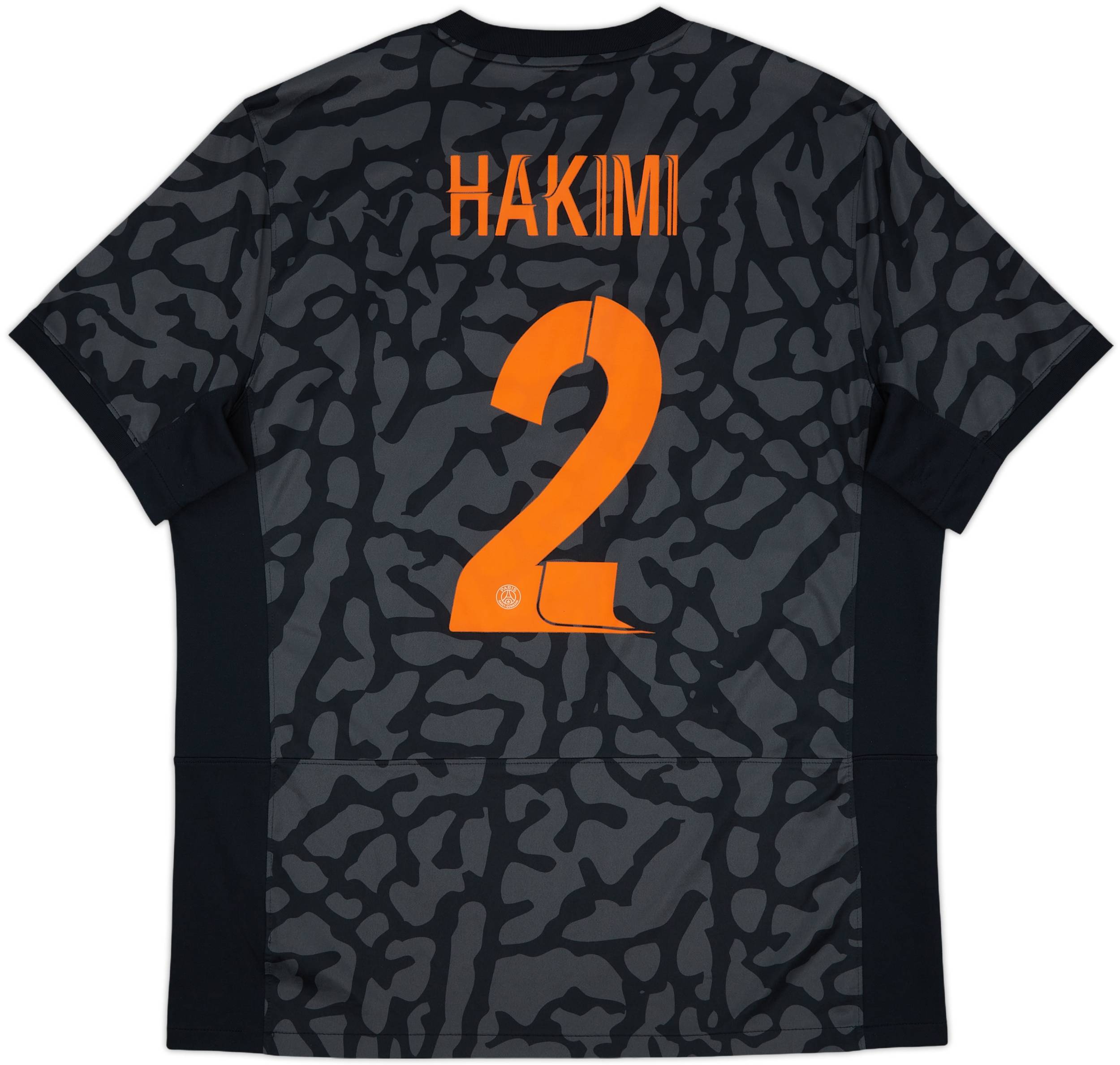 2023-24 Paris Saint-Germain Third Shirt Hakimi #2 - 8/10 - (XL)