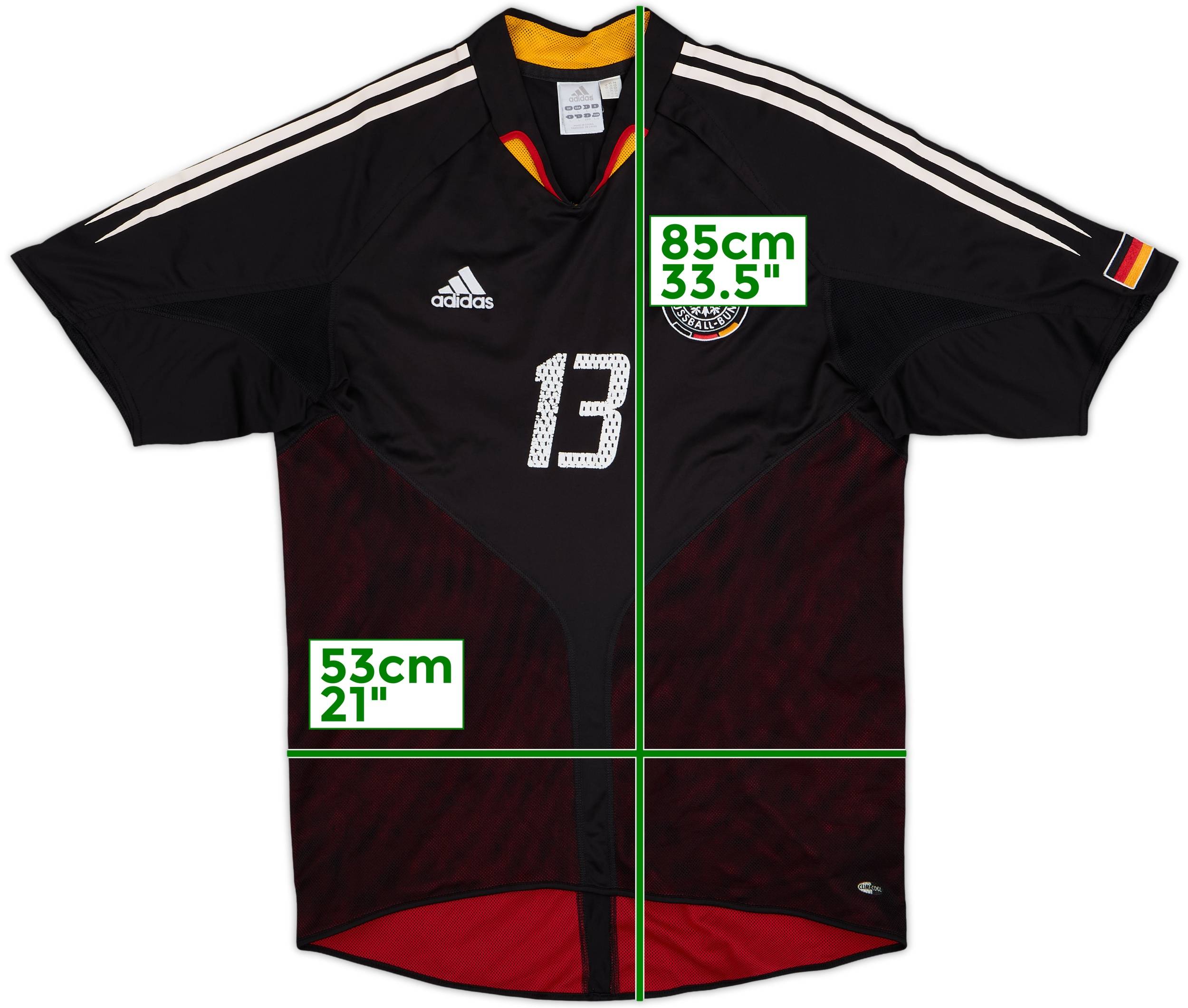 2004-06 Germany Away Shirt Ballack #13 - 6/10 - (L)