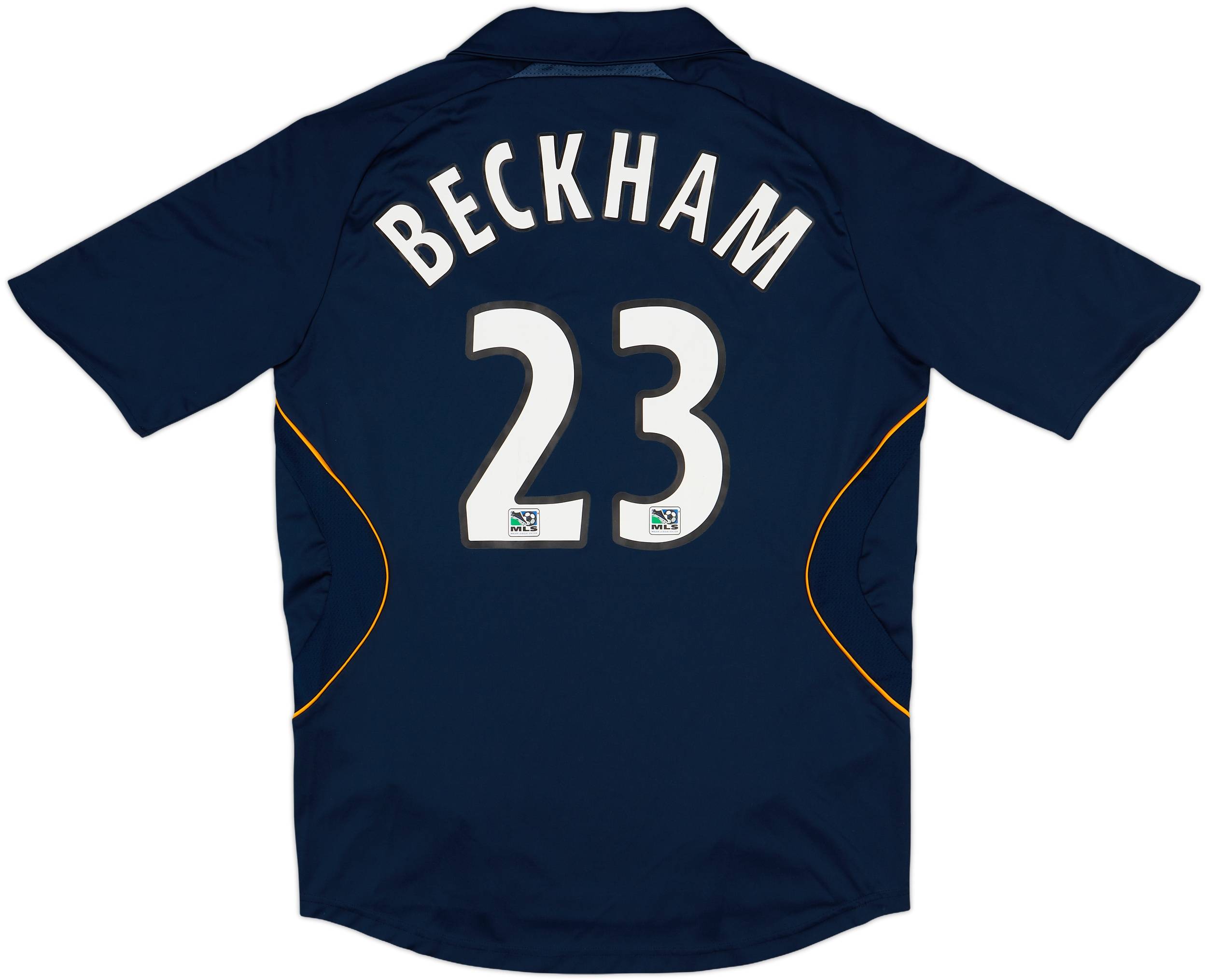2007-08 LA Galaxy Away Shirt Beckham #23 - 6/10 - (M)
