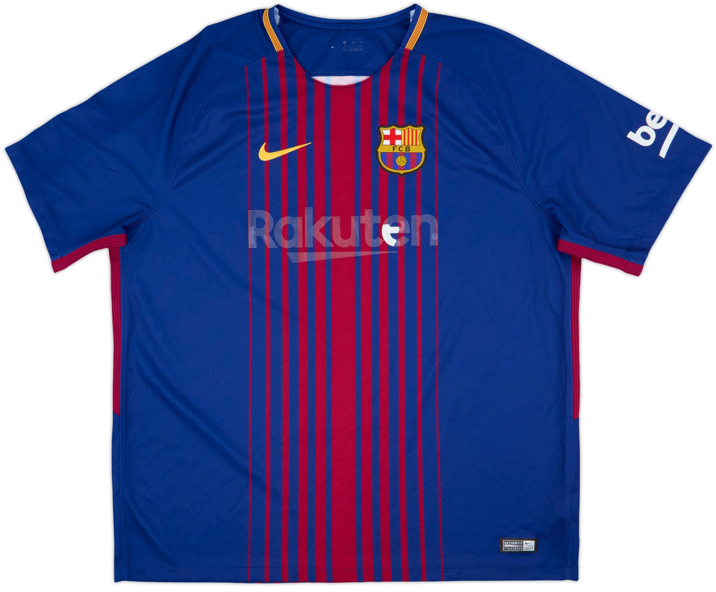 2018-19 Barcelona Home Shirt - 4/10 - (XXL)