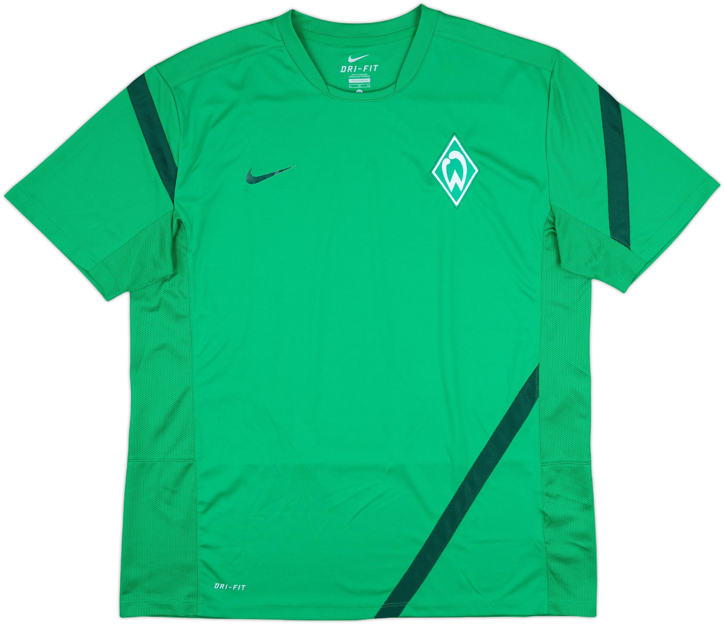 2011-12 Werder Bremen Nike Training Shirt - 7/10 - (XL)