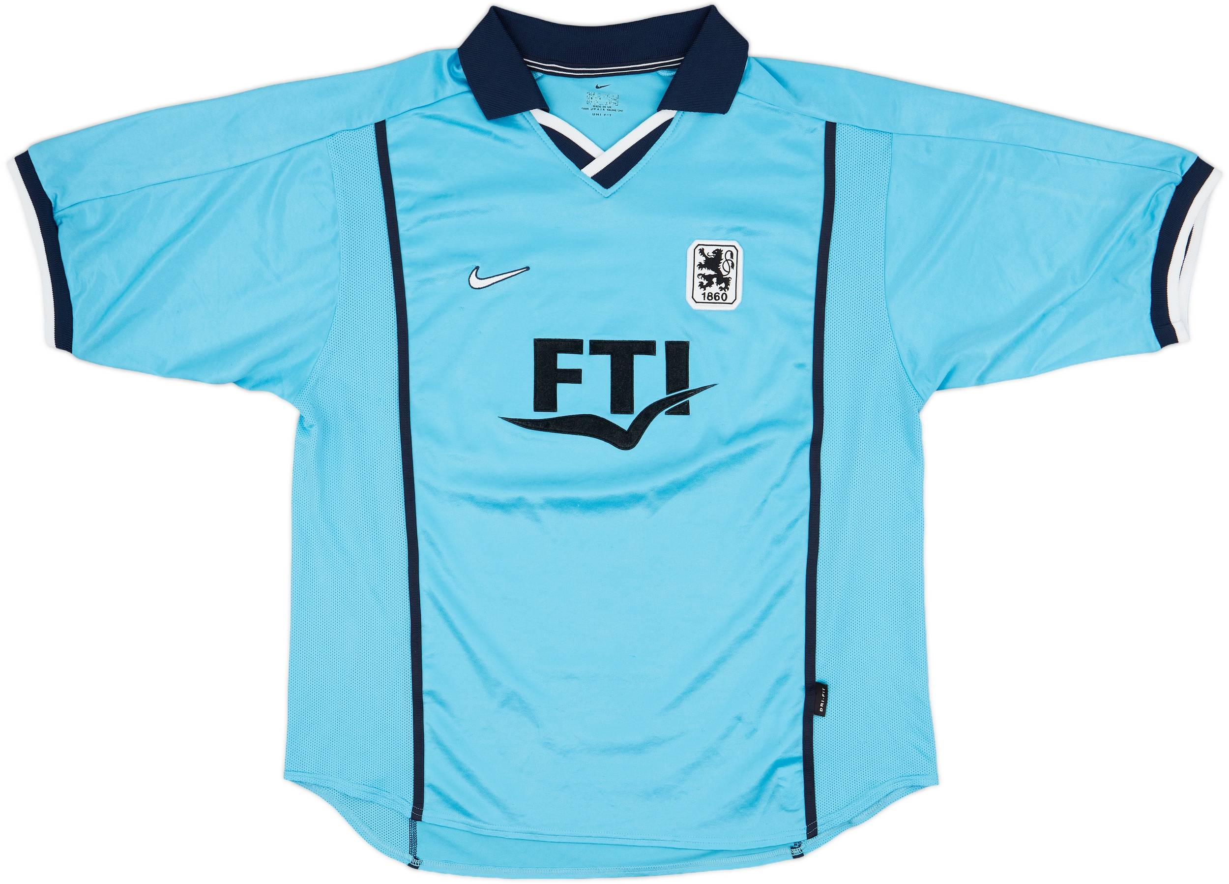 2000-01 1860 Munich Player Issue Home Shirt - 8/10 - (XL)