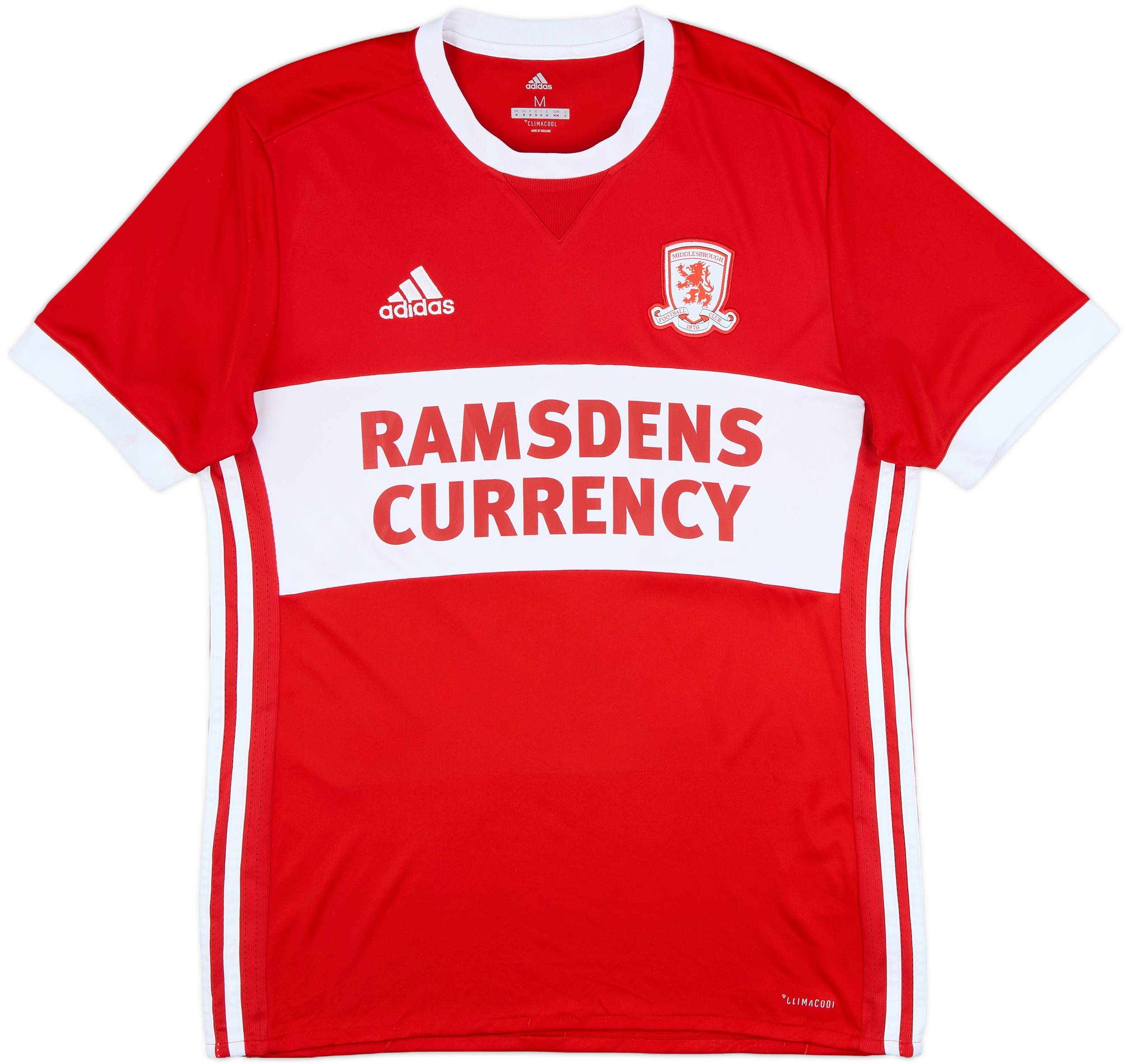 2017-18 Middlesbrough Home Shirt - 8/10 - (M)