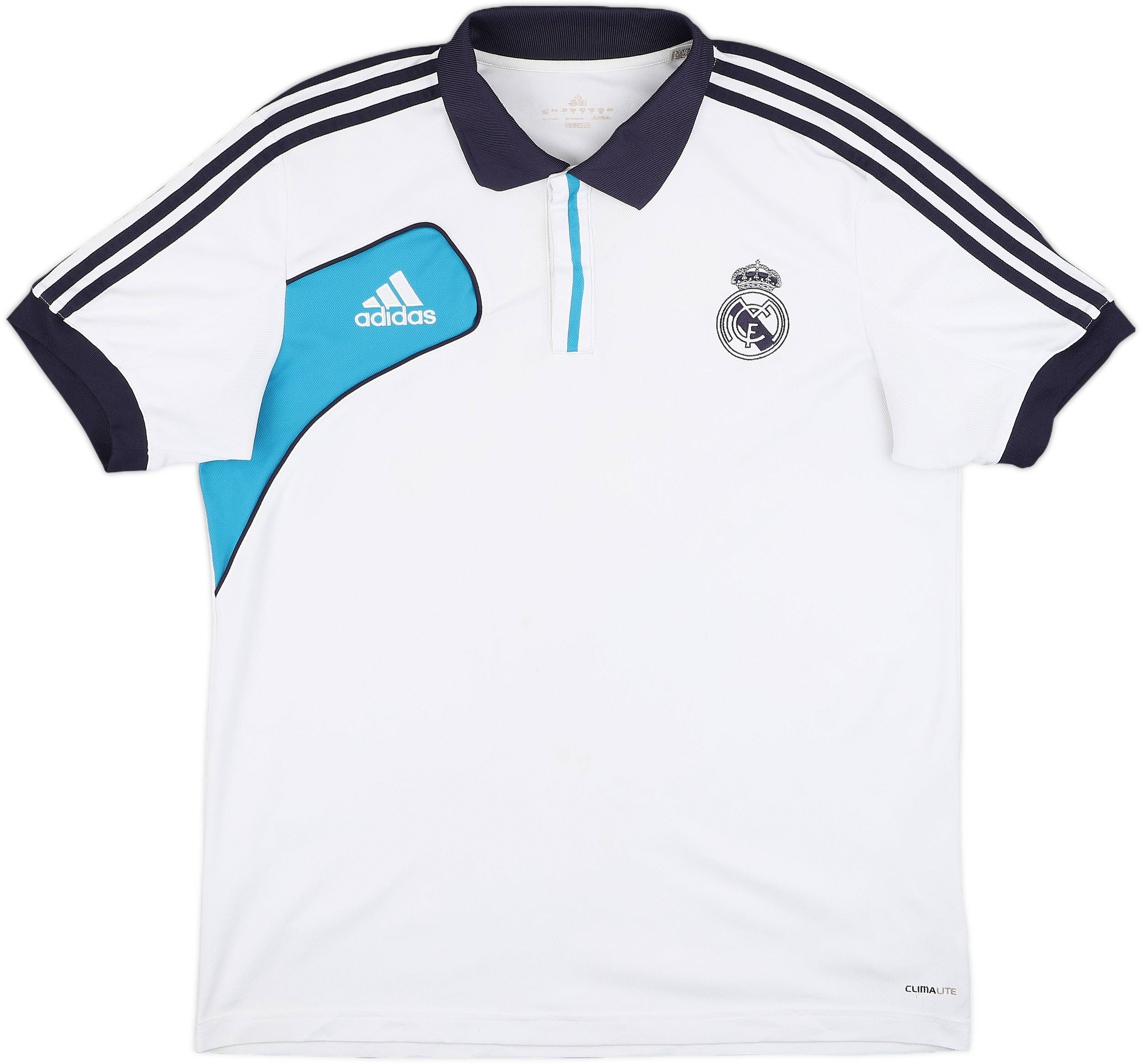 2012-13 Real Madrid adidas Polo Shirt 6/10 (M)