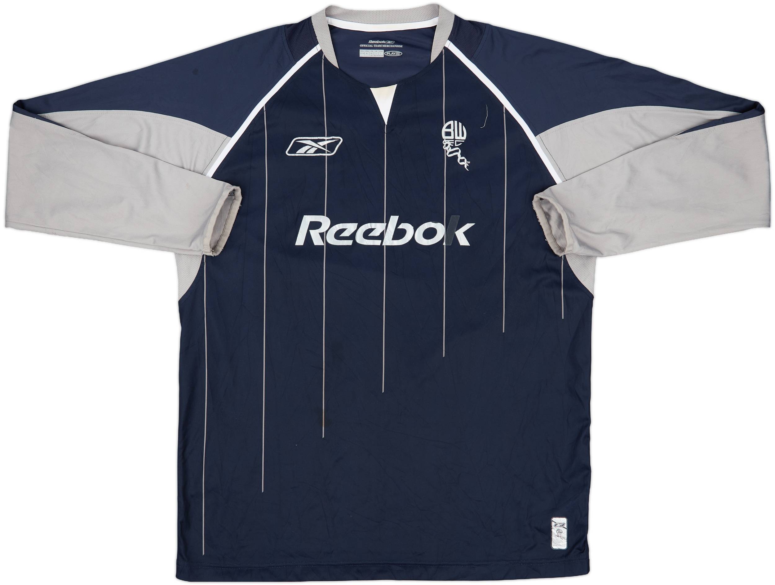 2005-07 Bolton Away L/S Shirt - 4/10 - (L)