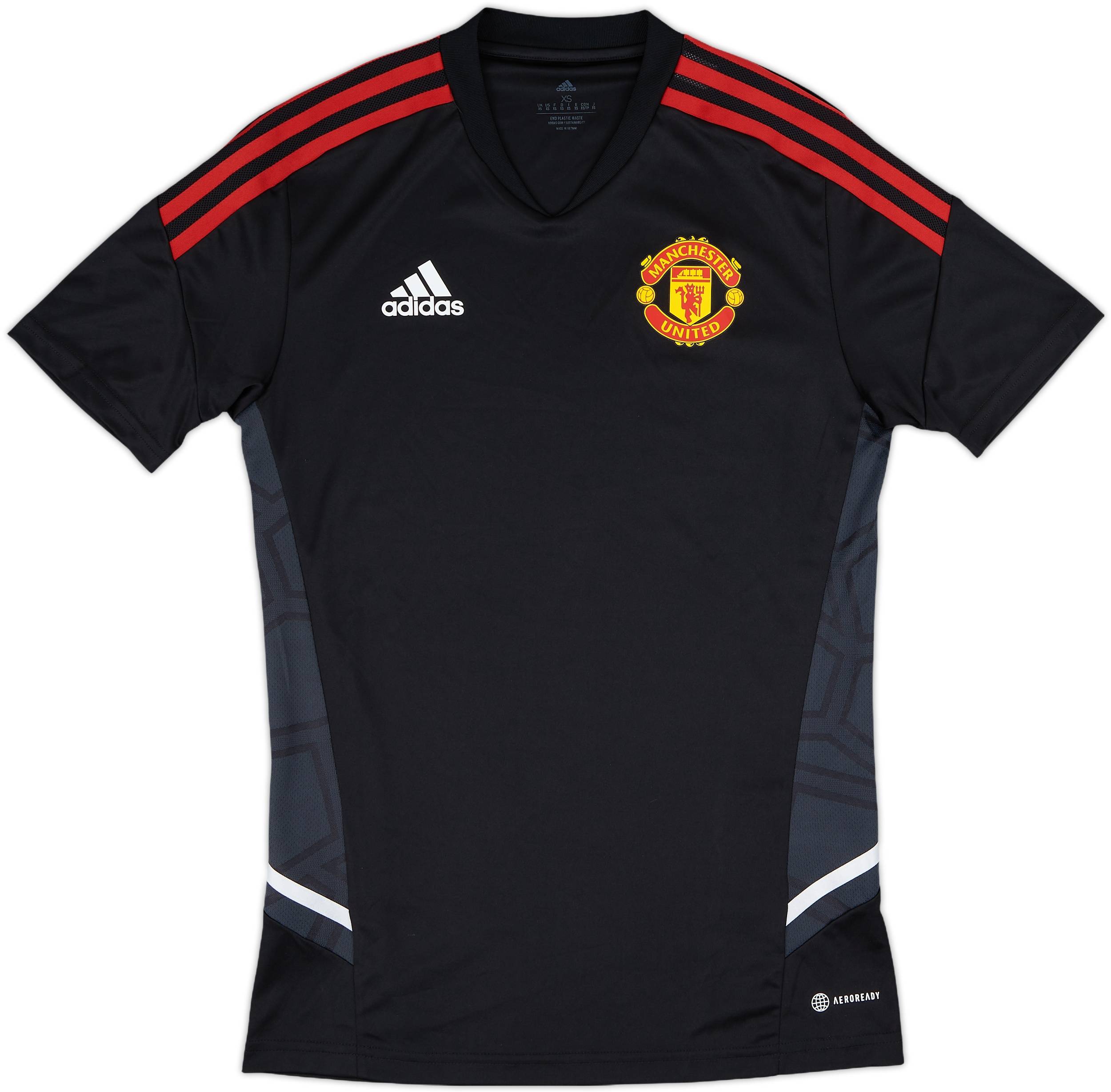 2022-23 Manchester United adidas Training Shirt - 9/10 - (XS)