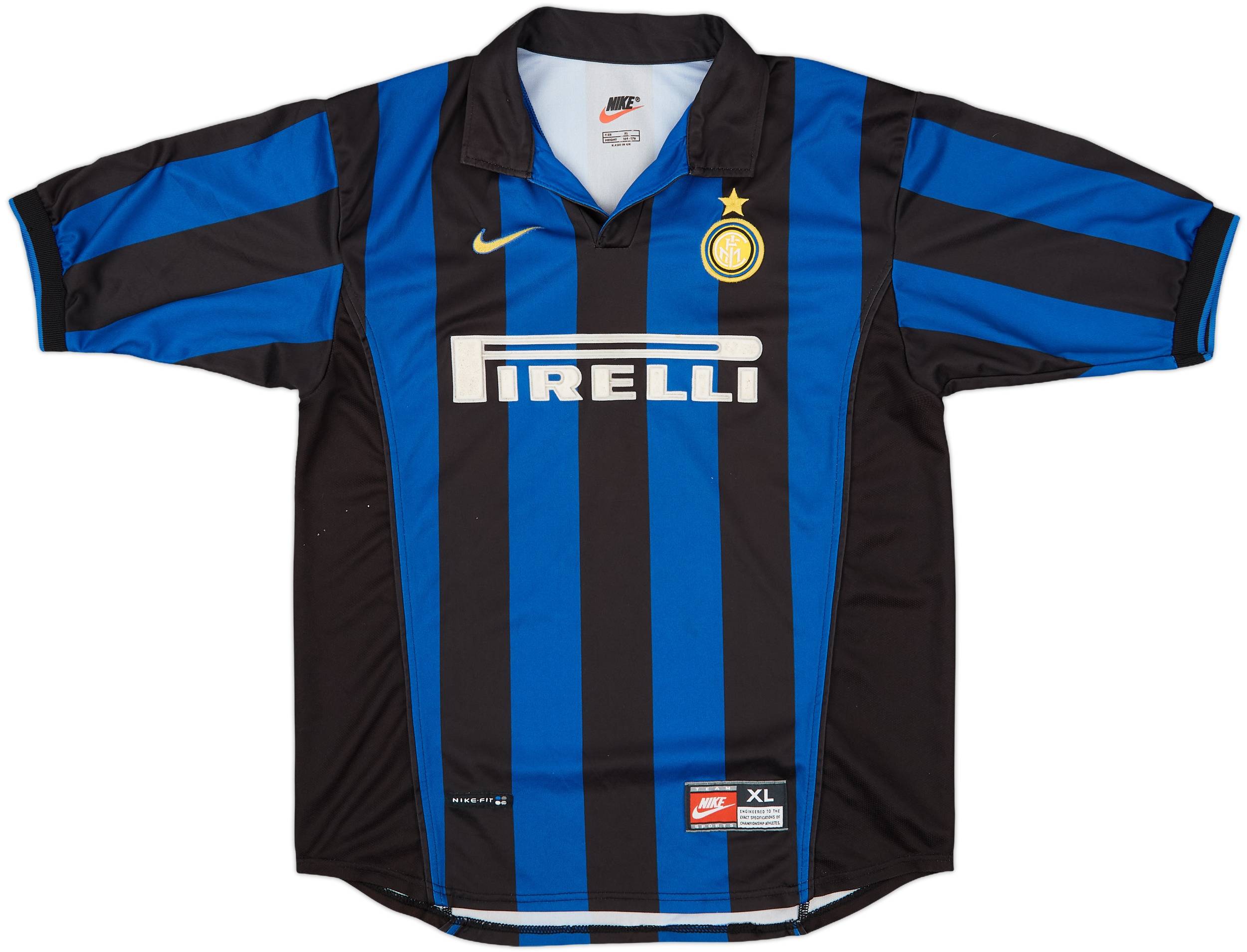 1998-99 Inter Milan Home Shirt - 6/10 - (XL.Boys)