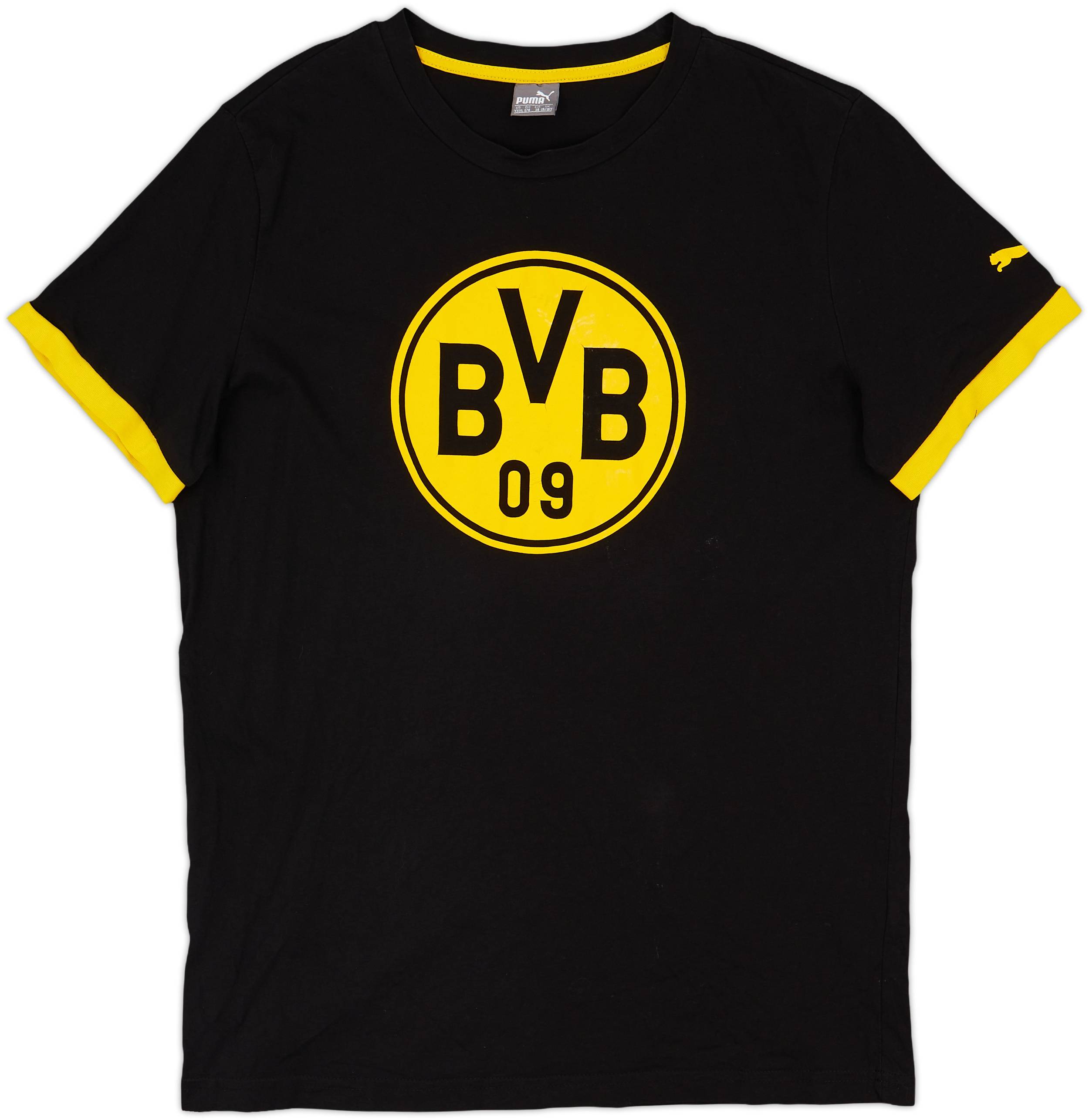 2022-23 Borussia Dortmund Puma Cotton Tee - 7/10 - (XL.Boys)