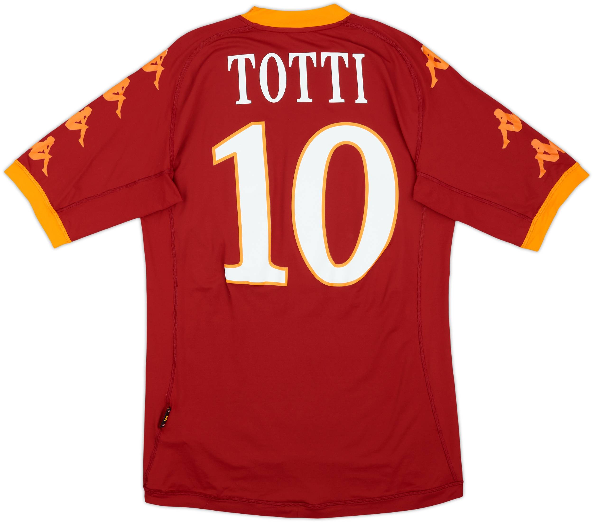 2010-11 Roma Home Shirt Totti #10 - 7/10 - (M)