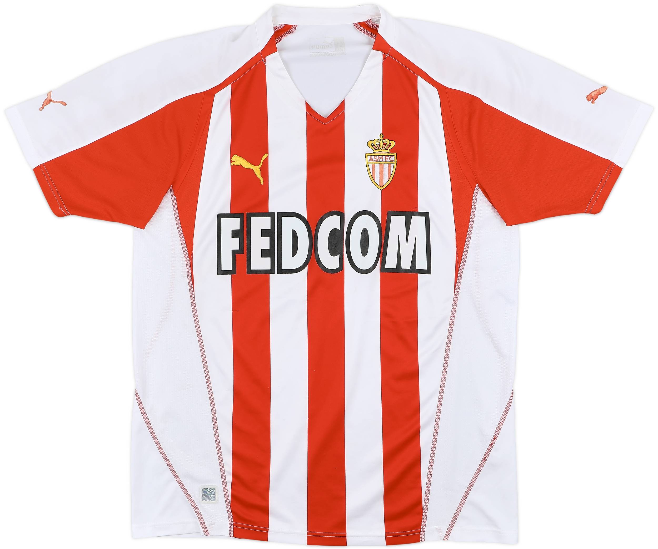 2005-06 Monaco European Home Shirt - 6/10 - (L)