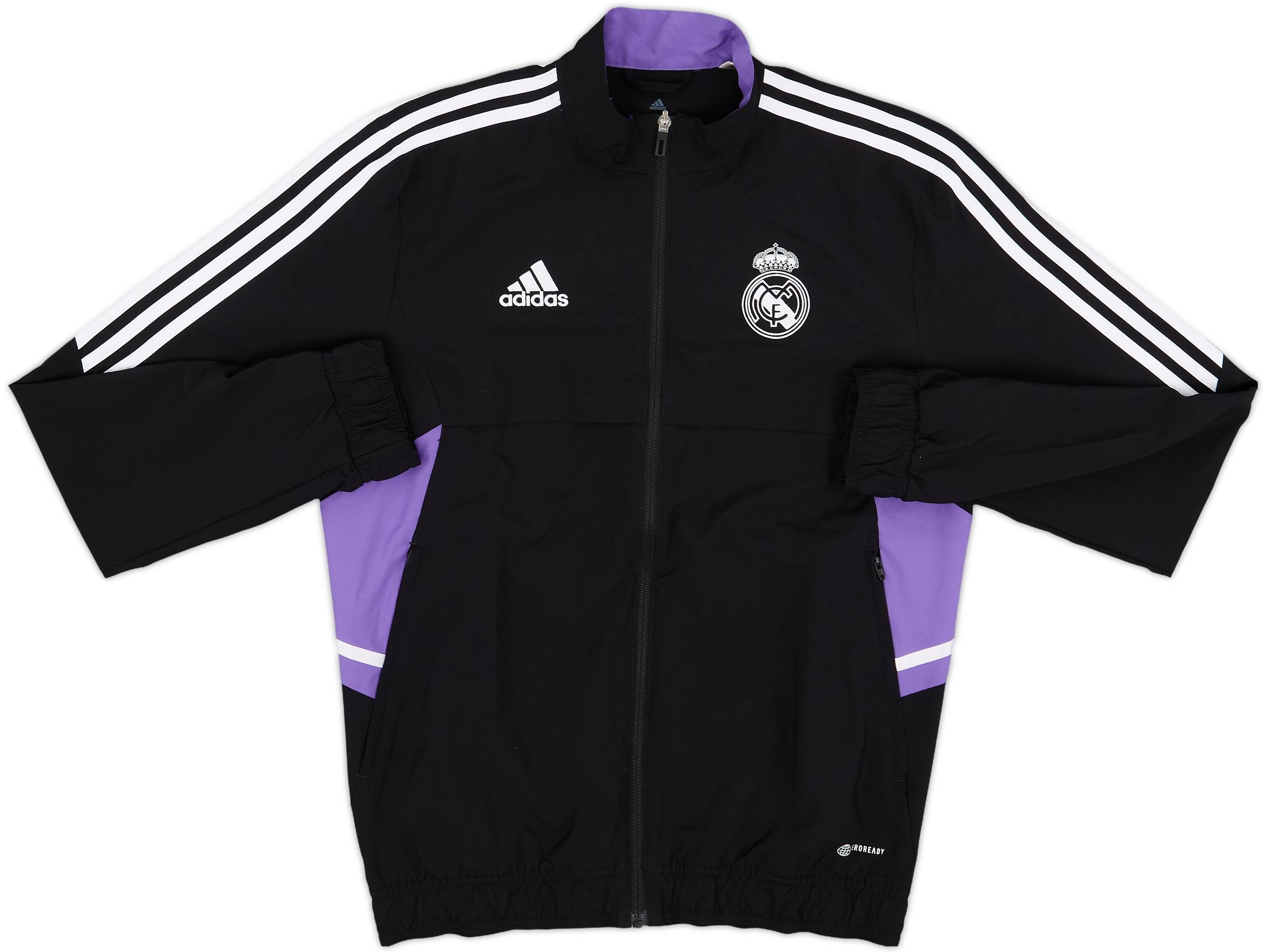 Adidas Real Madrid Mens Track Jacket XL Green Football