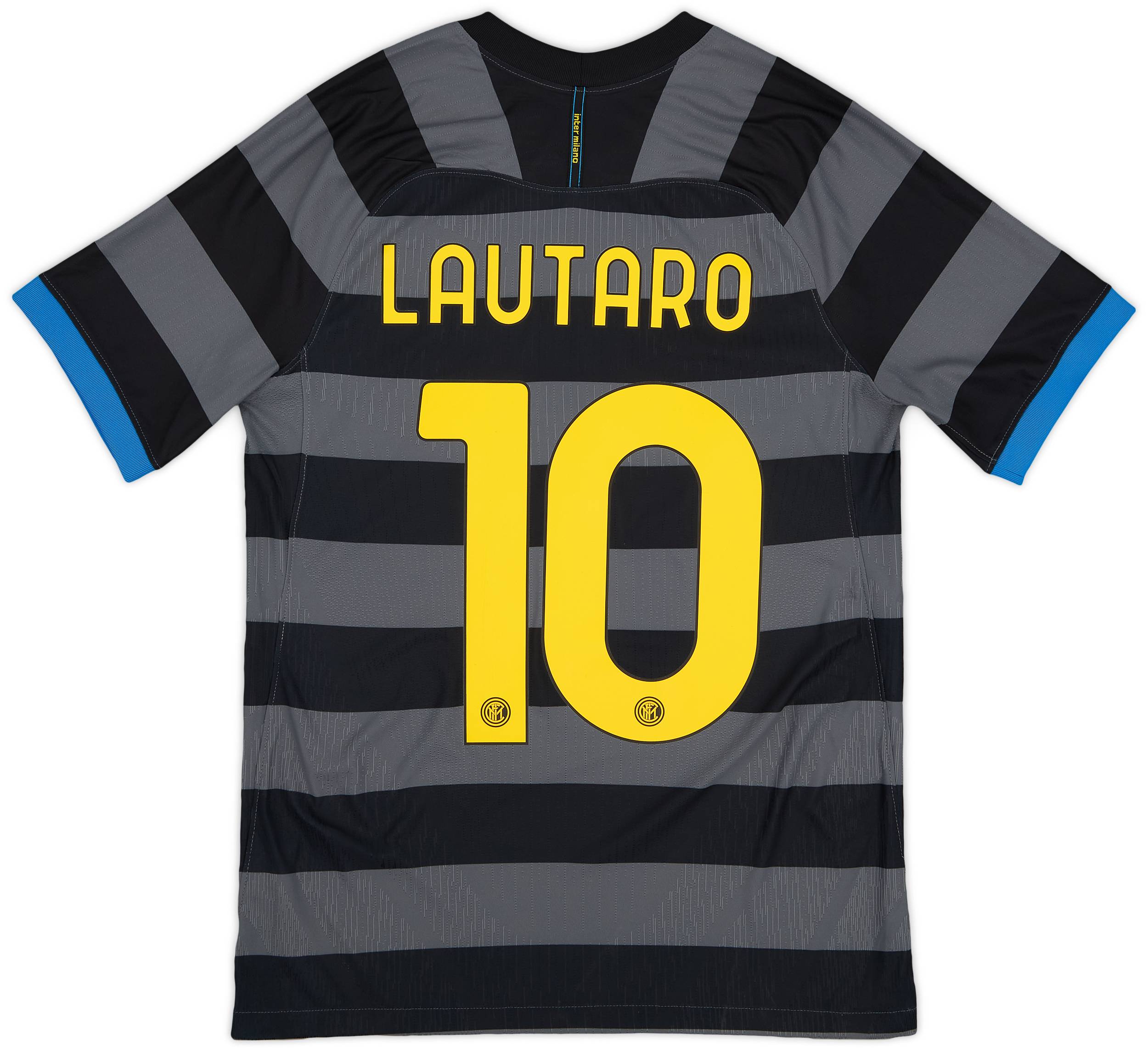 2020-21 Inter Milan Authentic Third Shirt Lautaro #10 - 10/10 - (S)