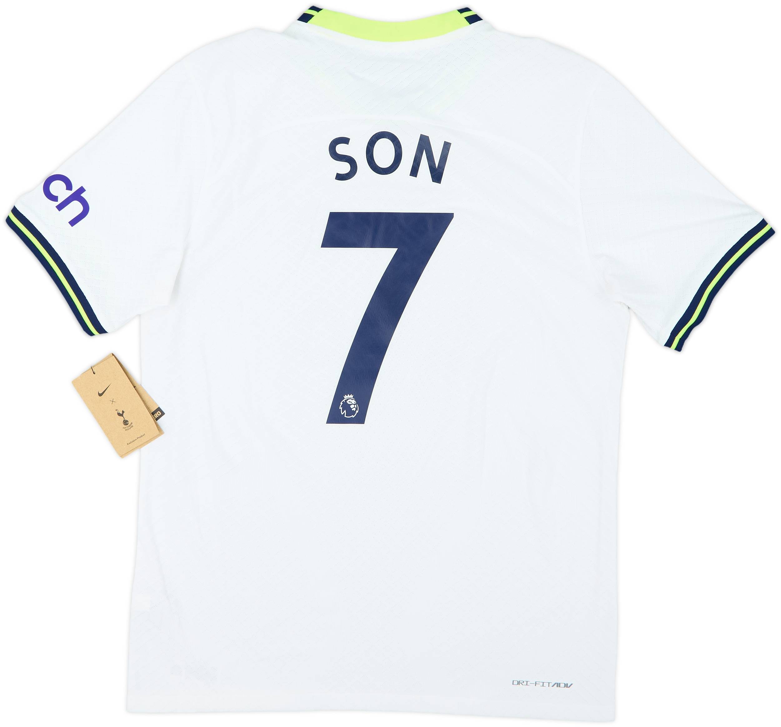 Tottenham 22/23シーズン オーセンティックユニ ソンフンミン 2022-23 Tottenham Authentic Home Shirt Son #7 (M)
