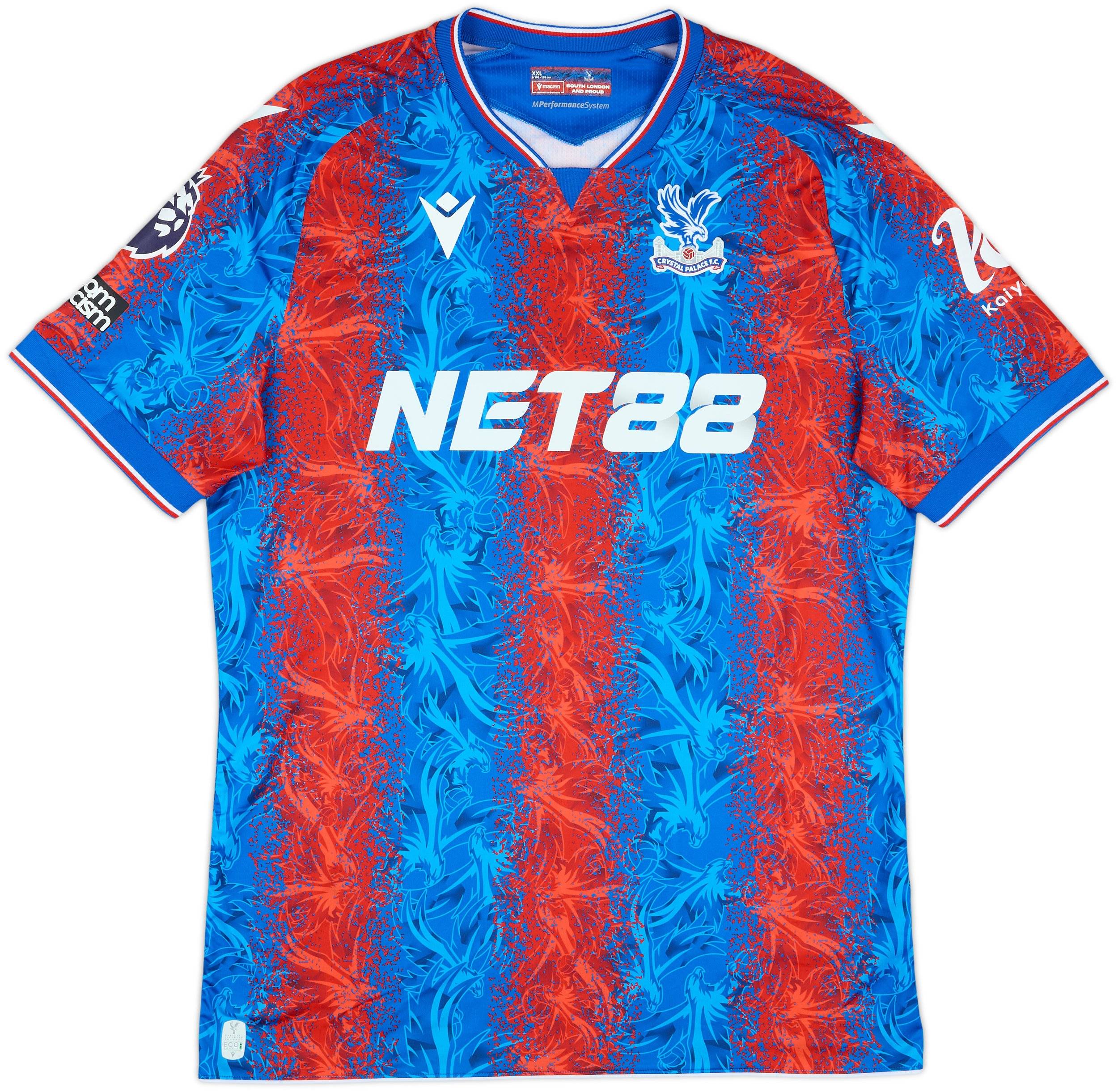 2024-25 Crystal Palace Match Issue Home Shirt Richards #26