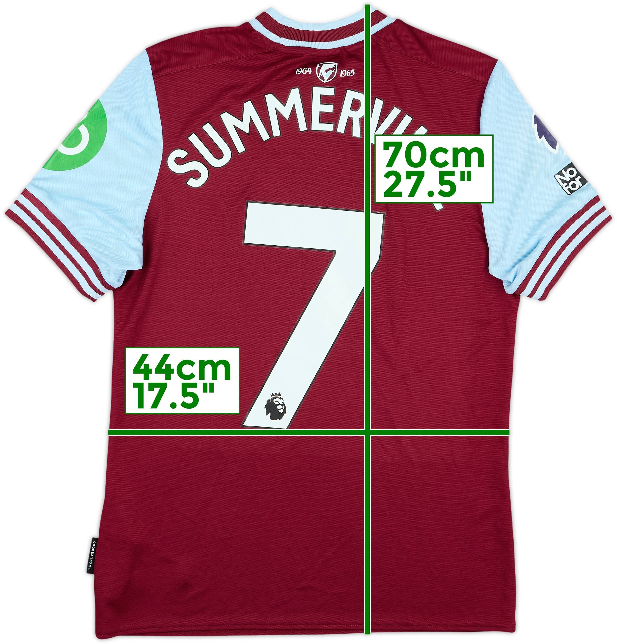West Ham United SUMMERVILLE 7番シャツ West Ham United SUMMERVILLE 7番シャツ