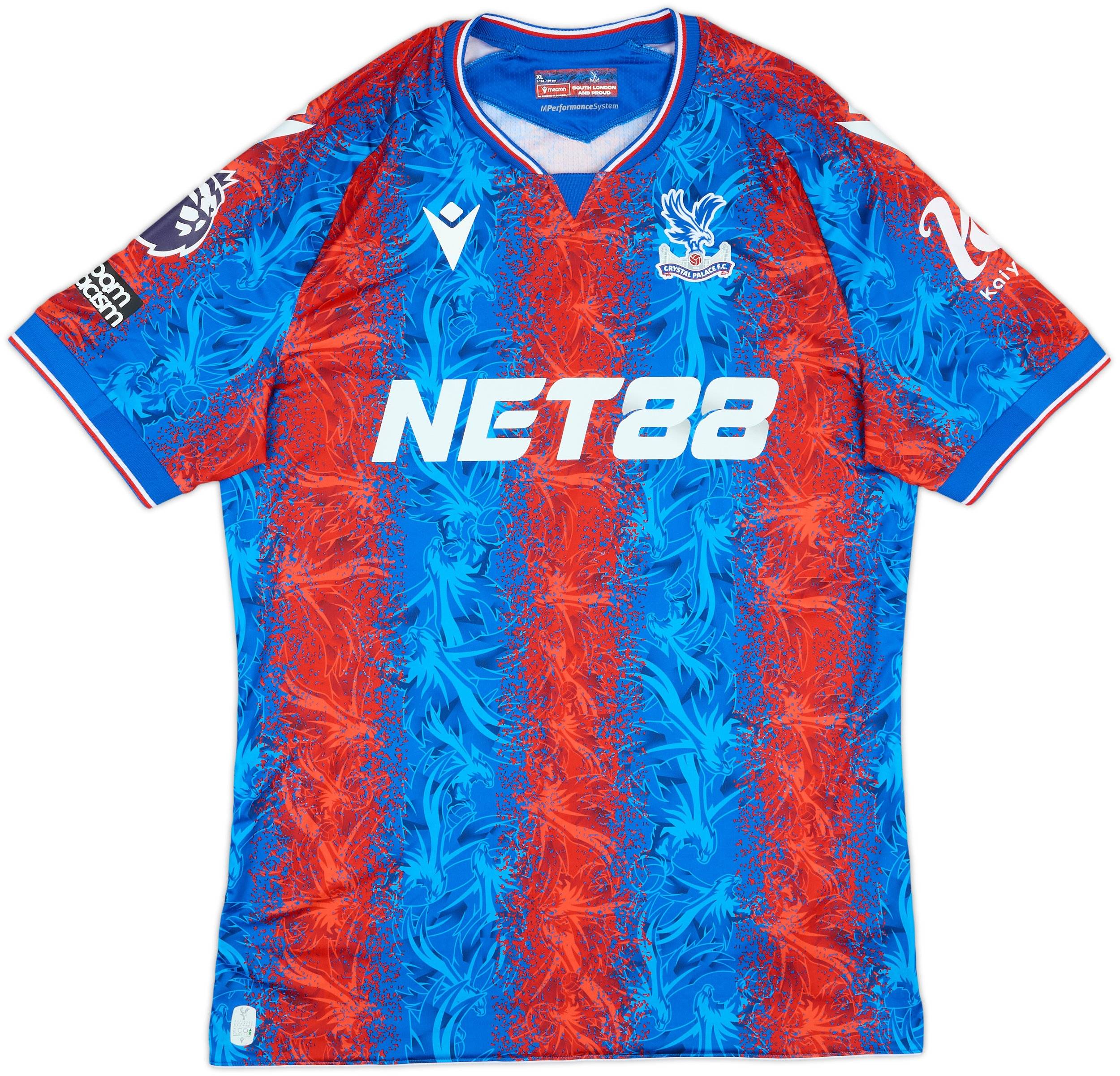24-25 クリスタル・パレス 5番 ラクロワ ホーム ジャージ 2024-25 Crystal Palace Match Issue Home Shirt Lacroix #5