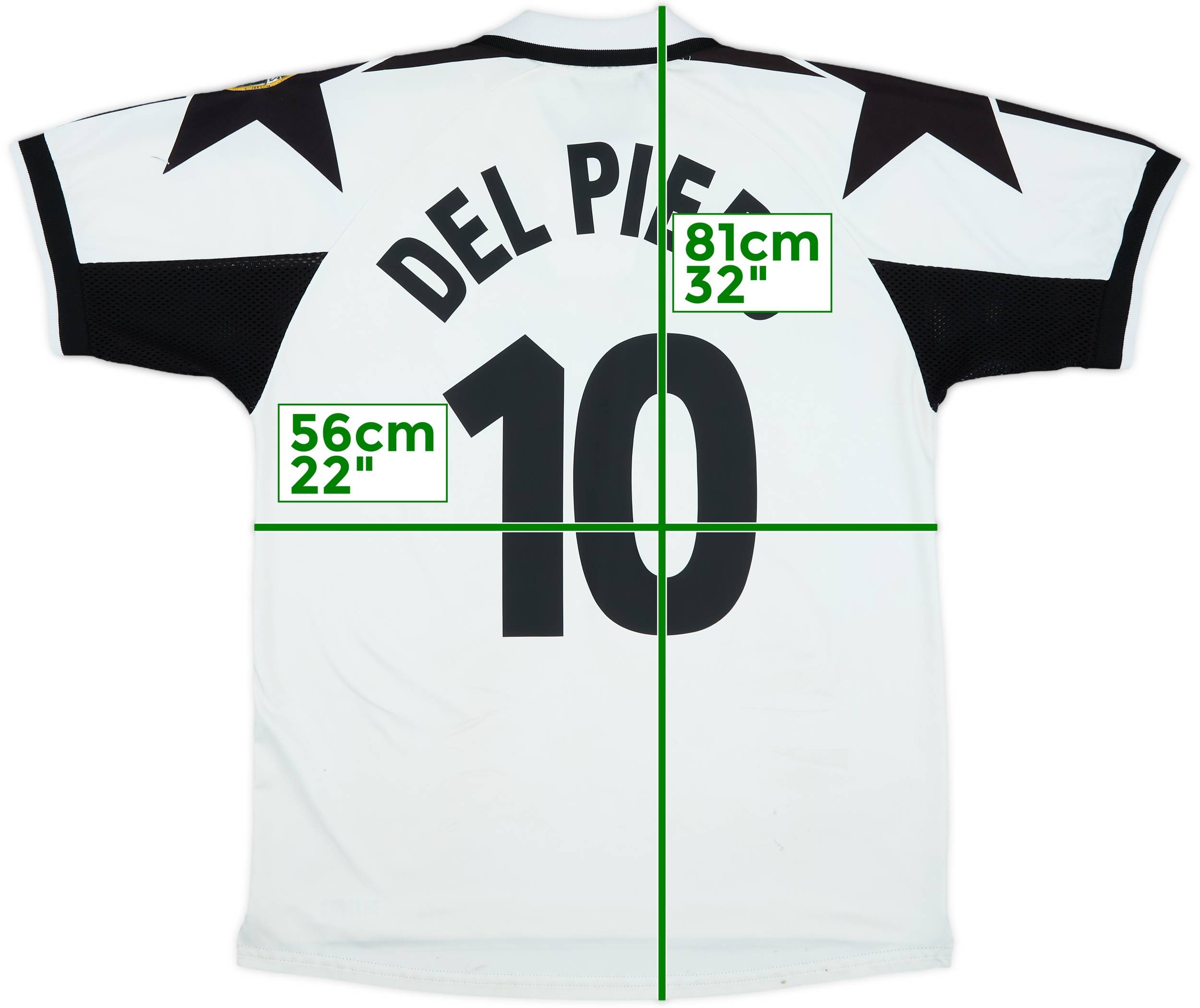 1999-00 Juventus Away Shirt Del Piero #10 - 5/10 - (L)