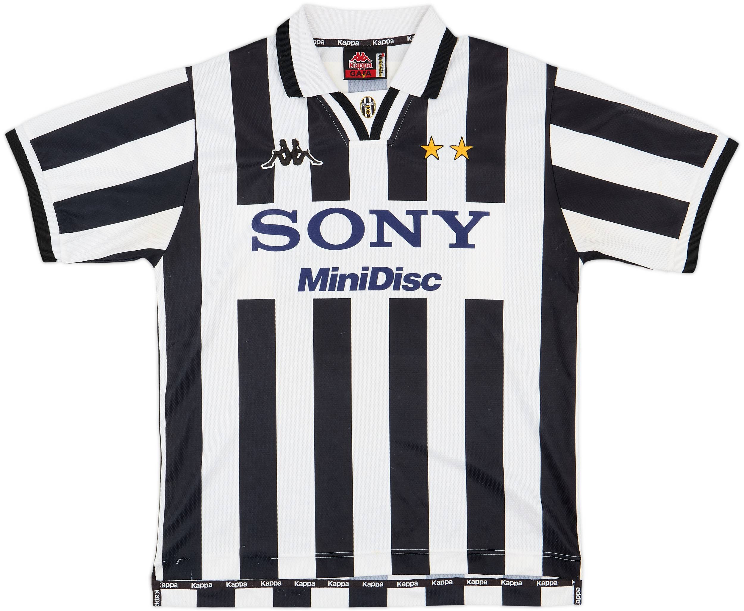 1995-97 Juventus Home Shirt Del Piero #10 - 7/10 - (S)