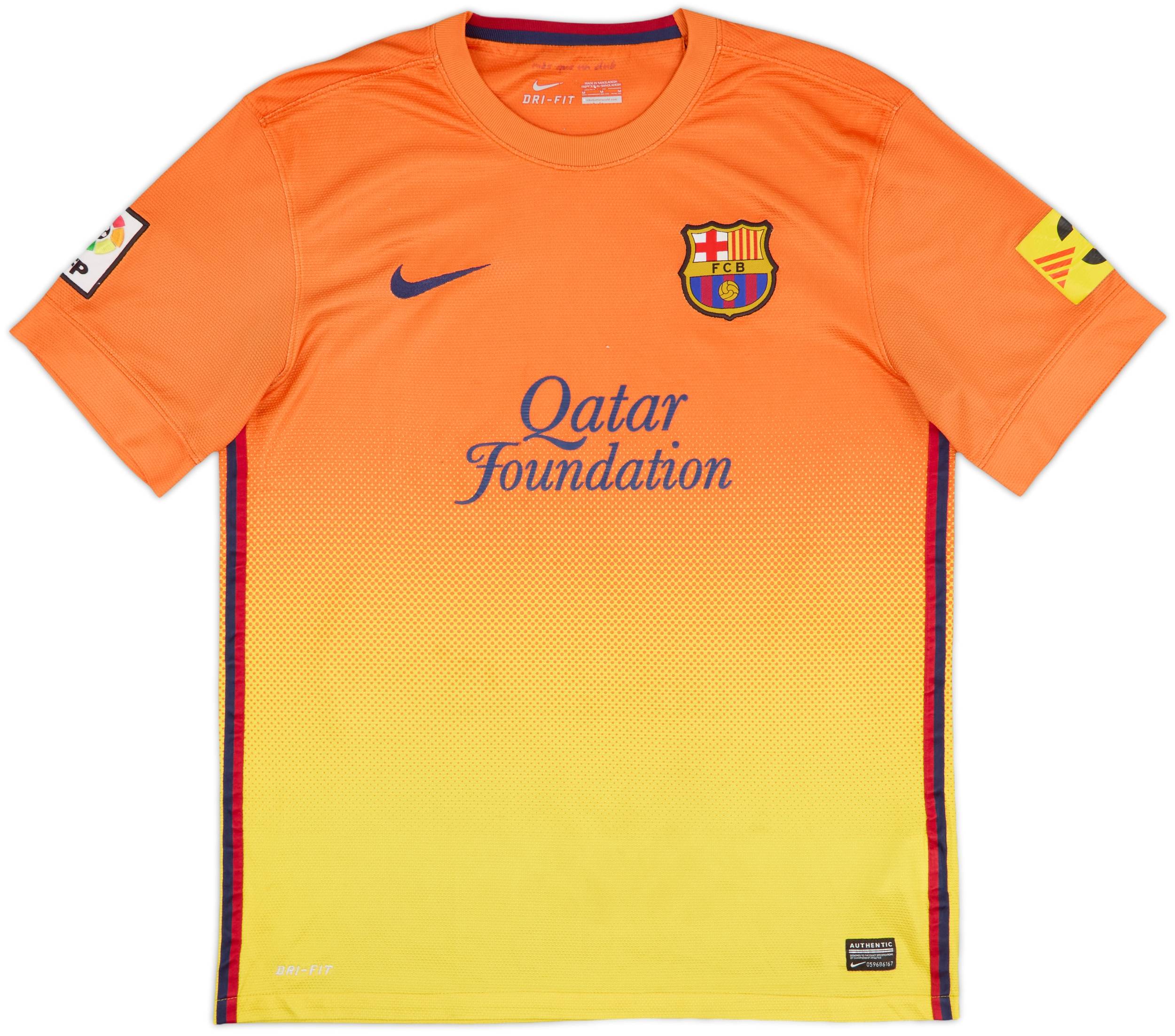 2012-13 Barcelona Away Shirt Messi #10 - 5/10 - (M)