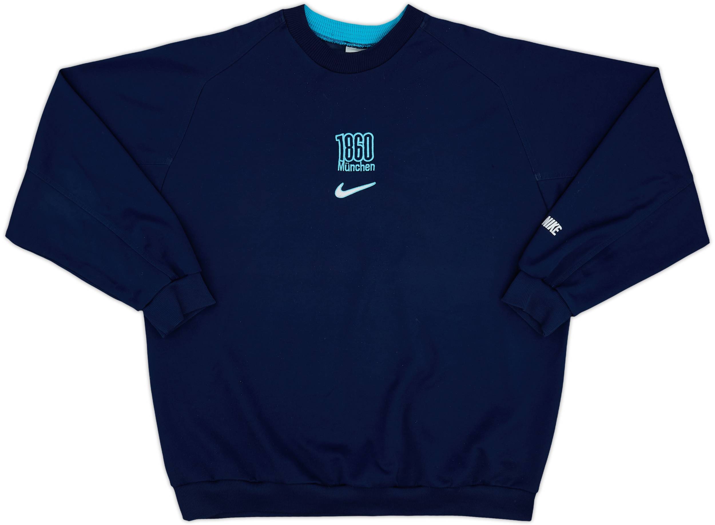 Nike 1860ミュンヘン97/98ホームシャツ Lサイズ 未使用品 1997-98 1860 Munich Nike Sweat Top - 8/10 - (XL)