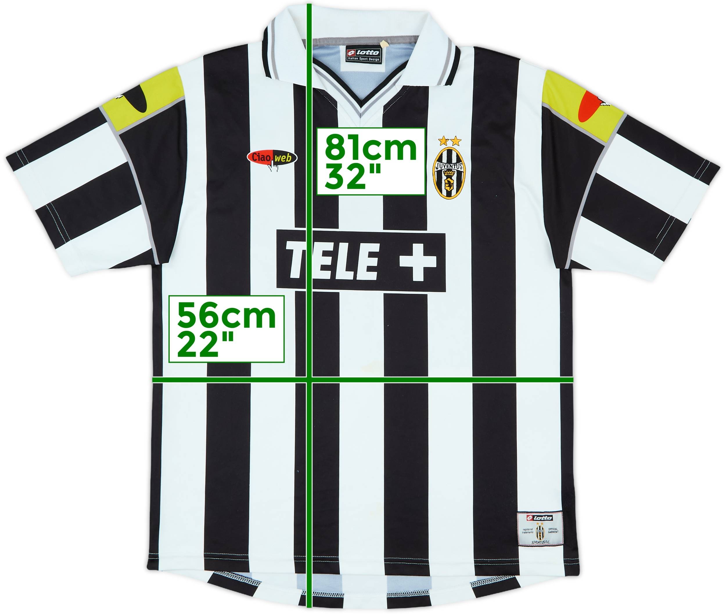 2000-01 Juventus Ciaoweb Home Shirt #10 5/10 (L)
