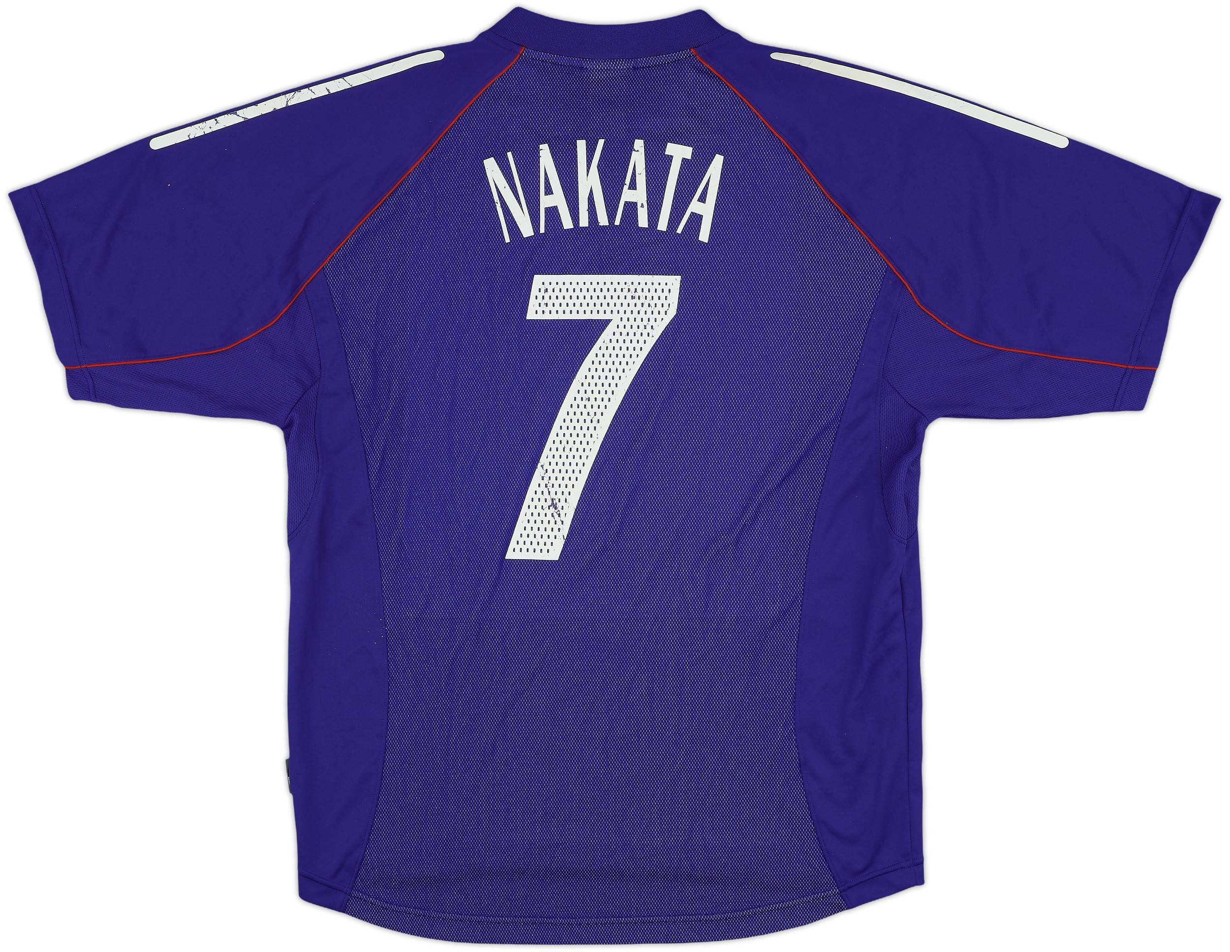 2002-04 Japan Home Shirt Nakata #7 - 6/10 - (L)