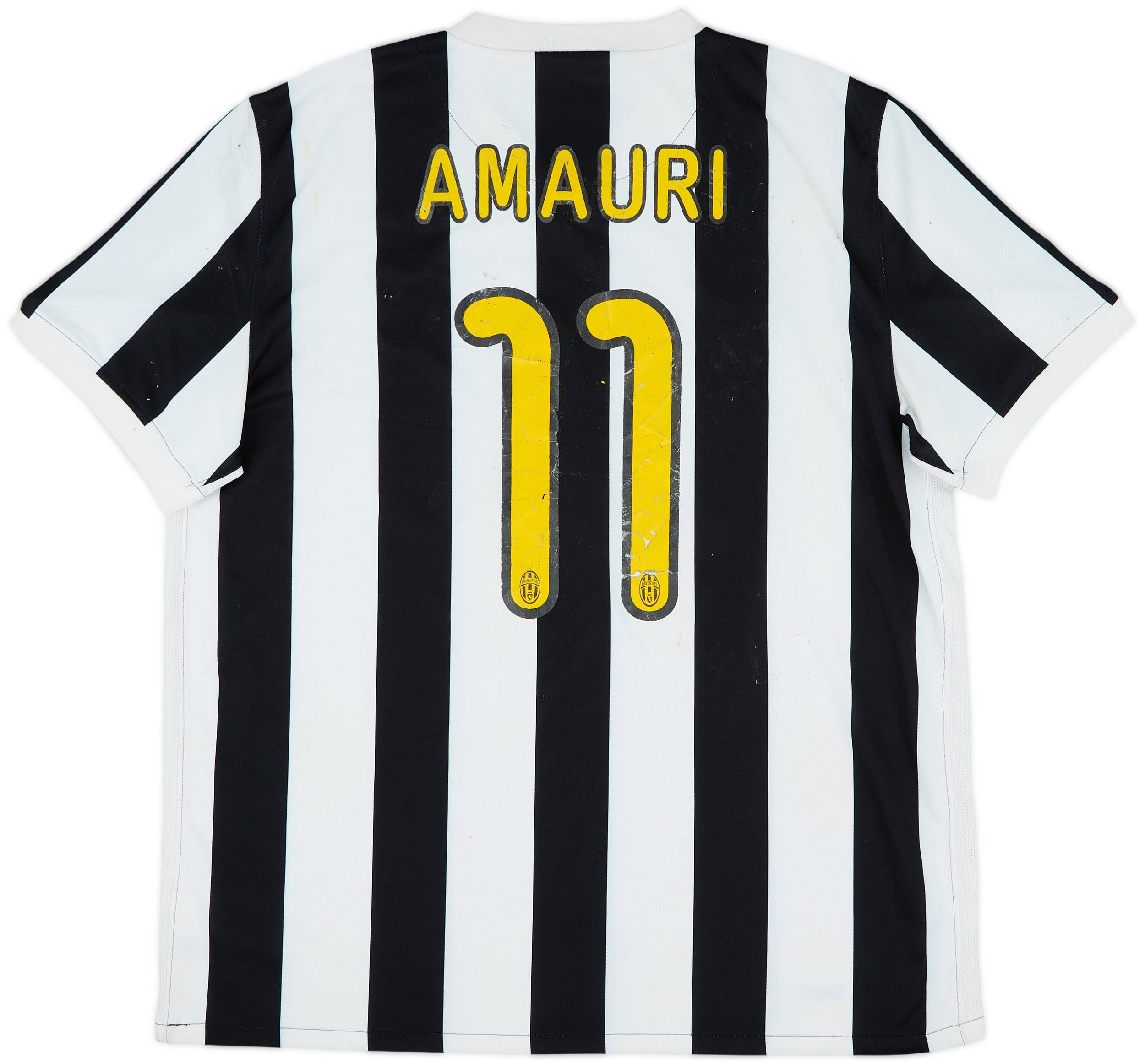 2009-10 Juventus Home Shirt Amauri #11 - 5/10 - (XL)