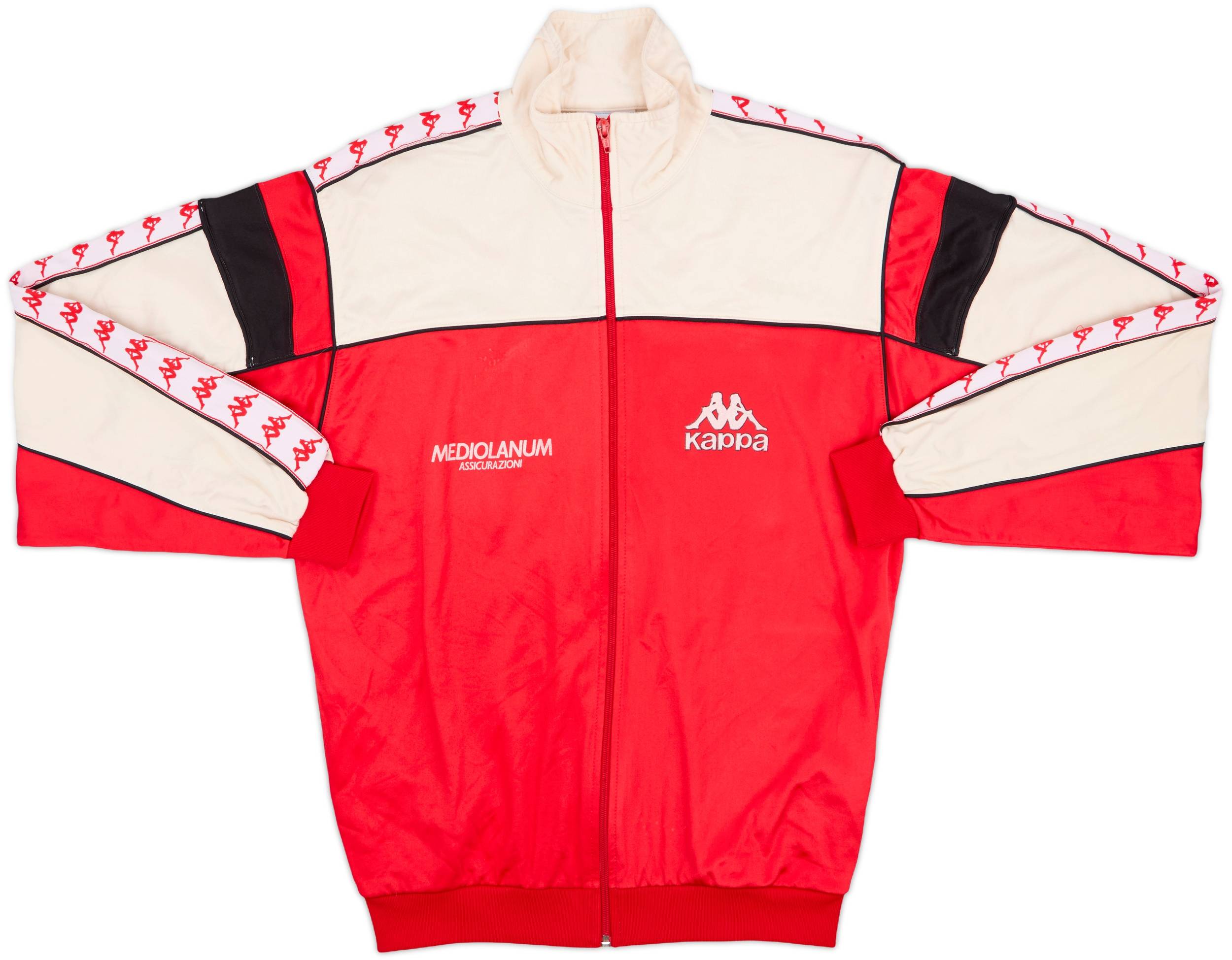 88/89”Kappa AC.MILANビンテージ ウィンドジャケット。2L 88/89”Kappa AC.MILANビンテージ ウィンドジャケット。2L
