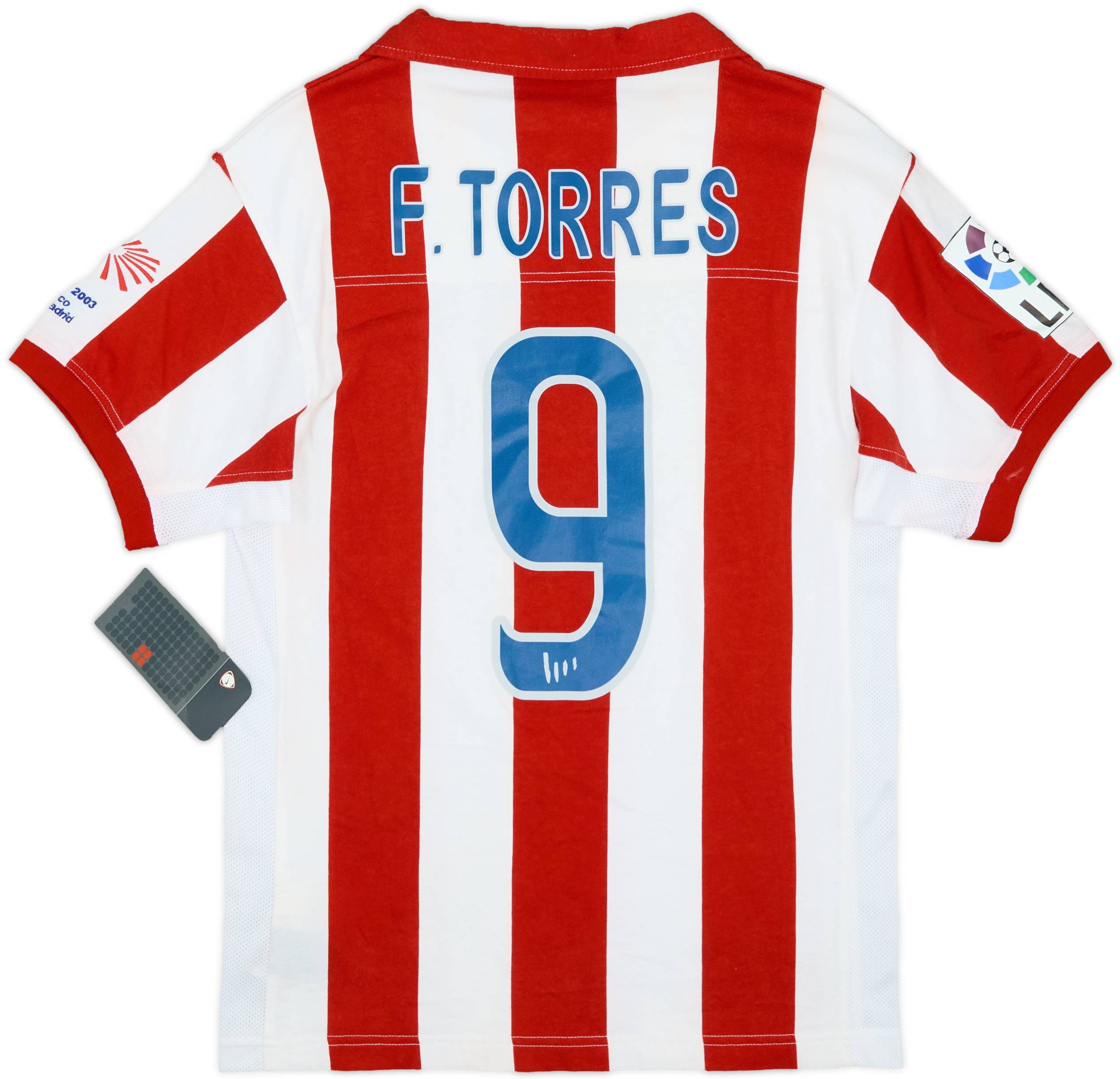 F.C. INTERNAZIONALE コレクション 2003-04 Atletico Madrid Centenary Home Shirt F.Torres #9 (XL