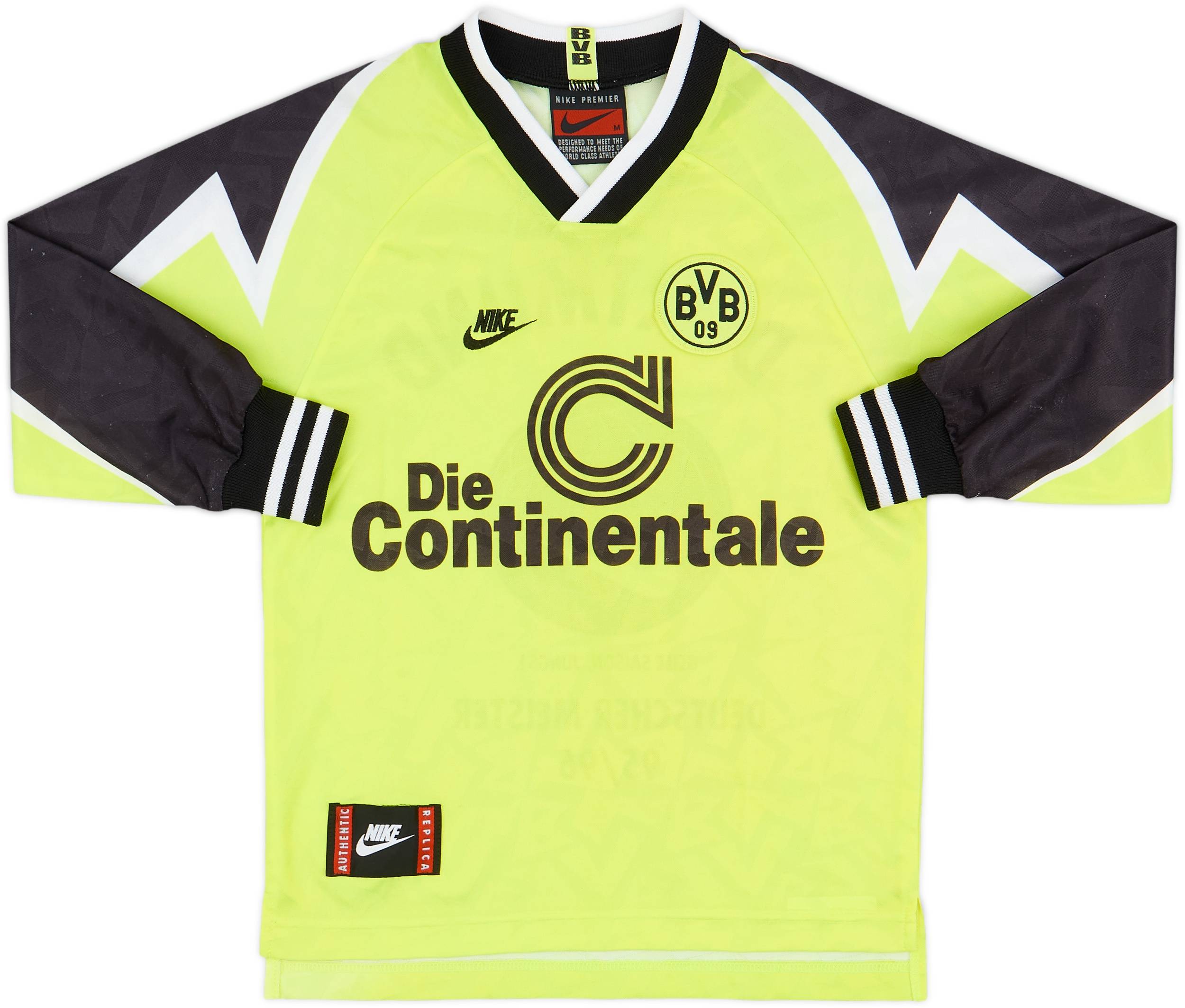 1995-96 Borussia Dortmund 'Deutscher Meister' Home - 8/10 - (M.Boys)