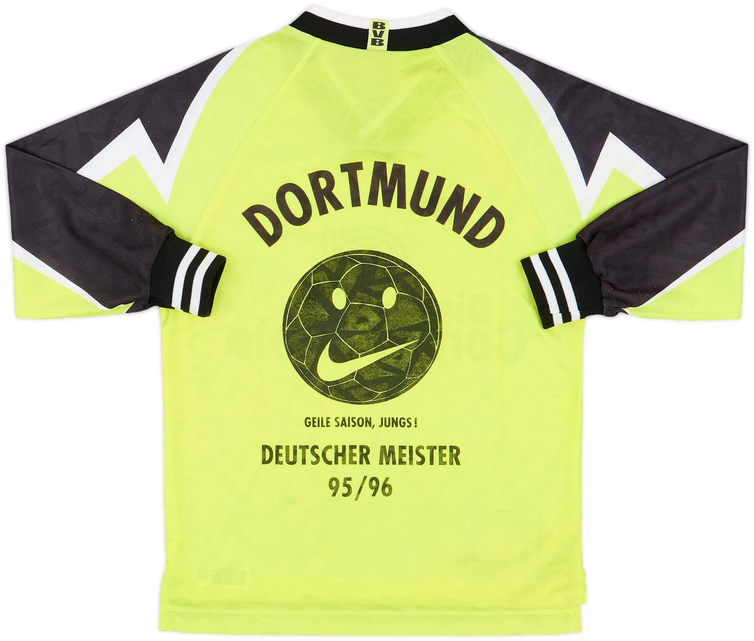 1995-96 Borussia Dortmund 'Deutscher Meister' Home - 8/10 - (M.Boys)