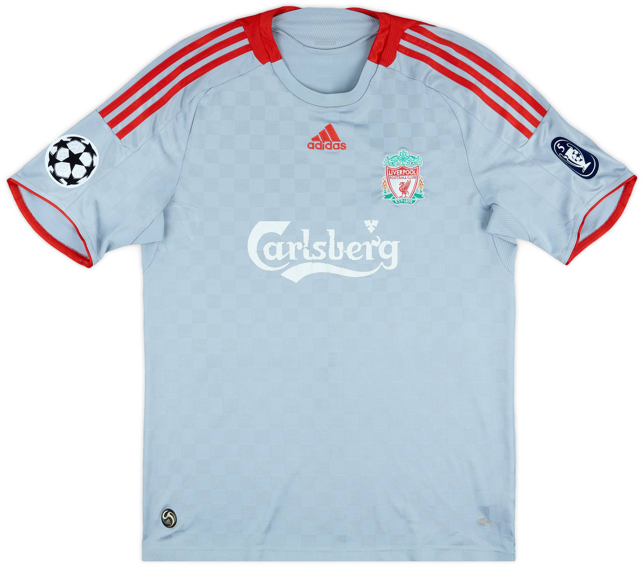 a*a様 リバプール GERRARD 8番 アウェイ　09 2009-10 Liverpool Away Shirt Gerrard #8