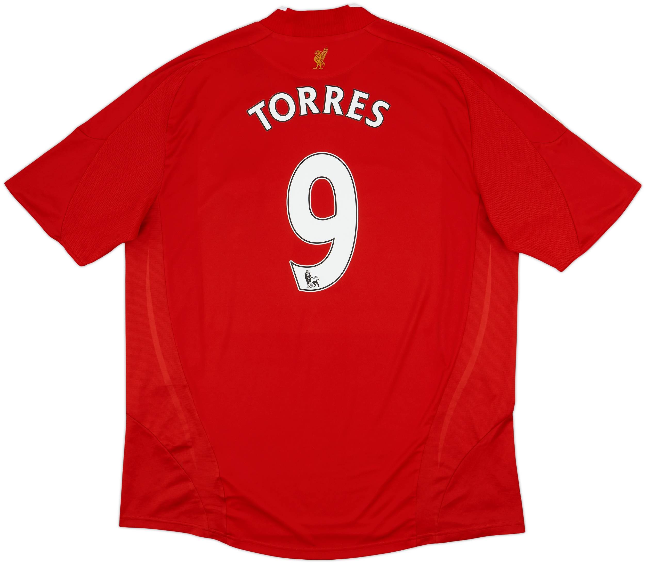 2008-10 Liverpool Home Shirt Torres #9 - 7/10 - (XXL)