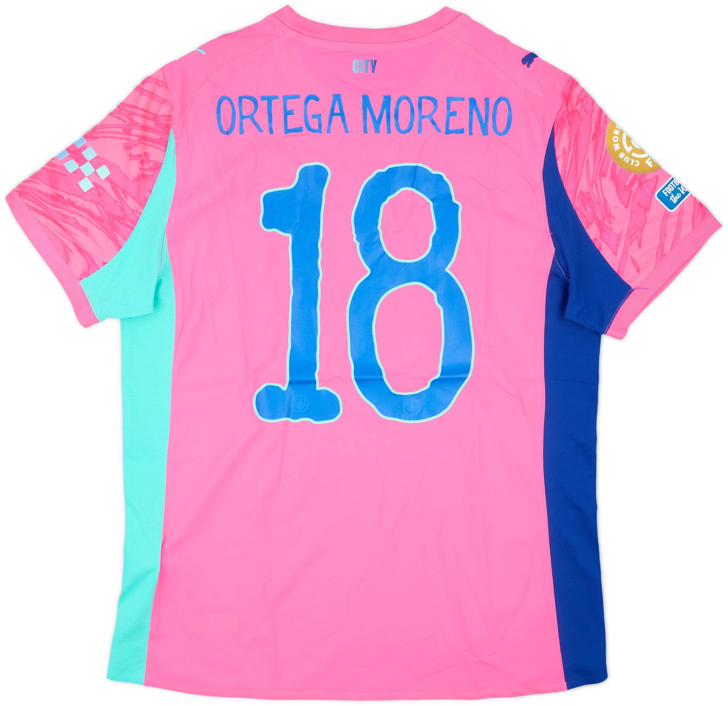マンチェスター・シティ ORTEGA MORENO 18番 シャツ マンチェスター・シティ ORTEGA MORENO 18番 シャツ