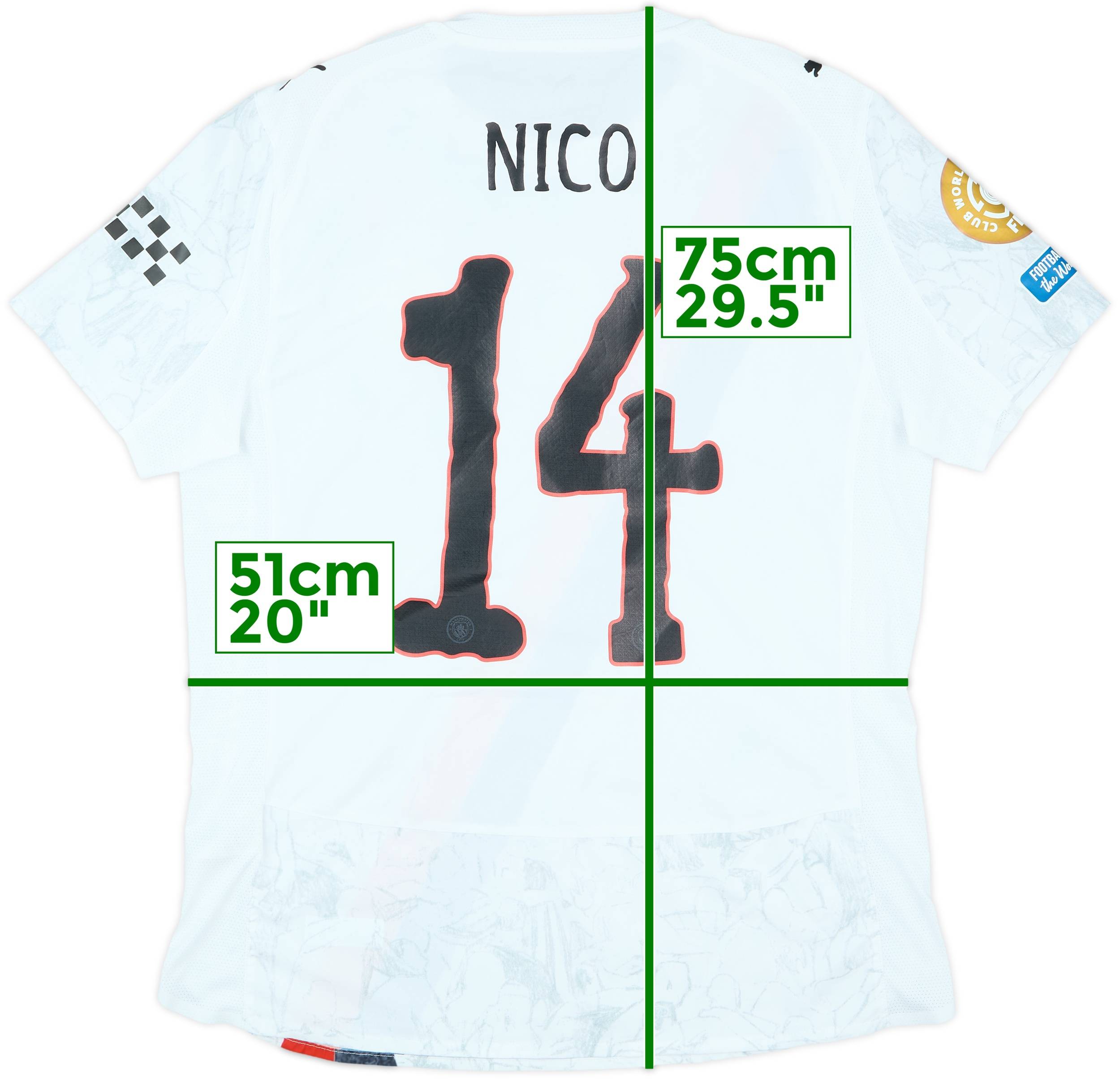 2025 Manchester City Match Issue KidSuper CWC Home Shirt