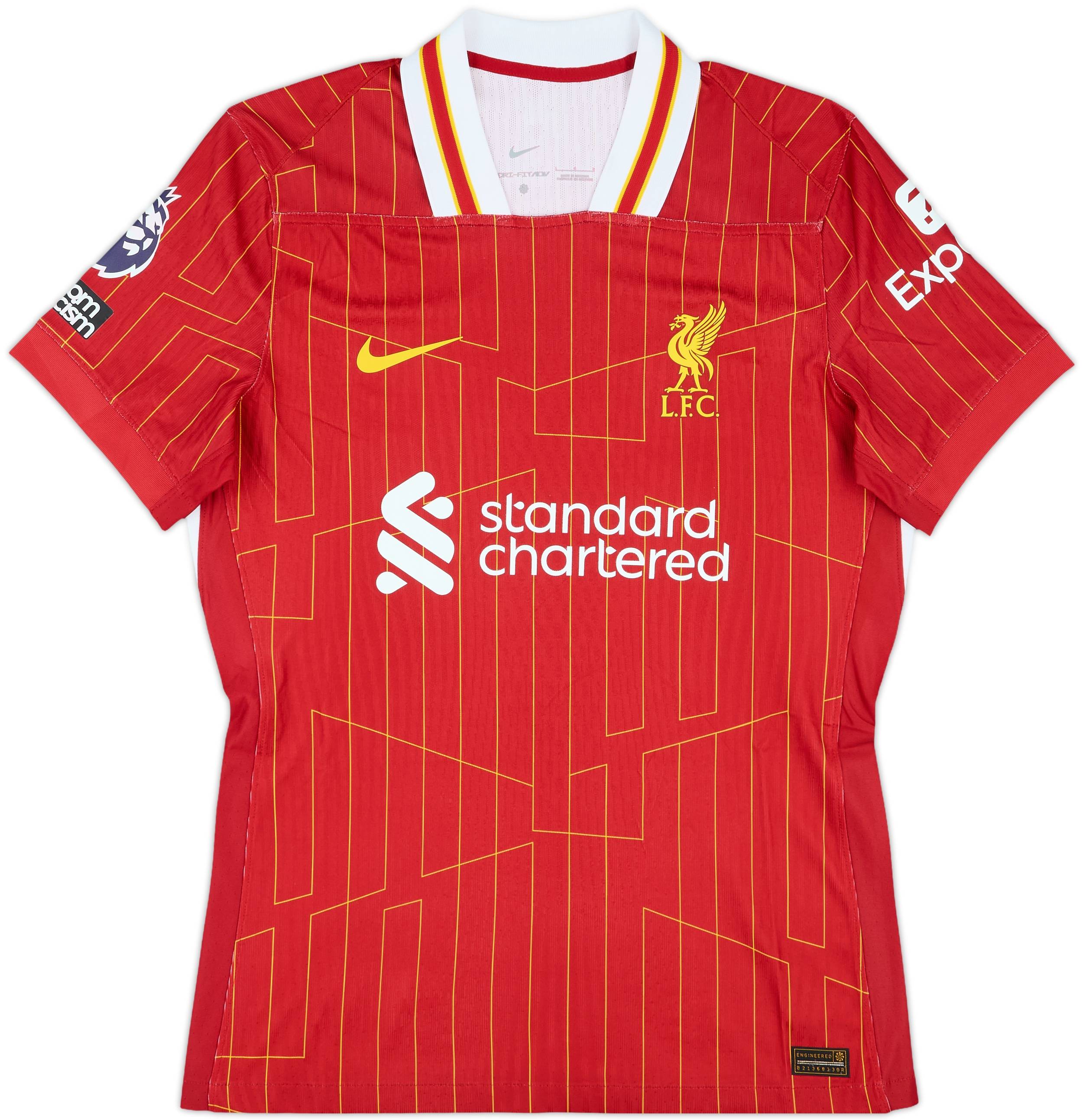 2024-25 Liverpool Match Issue Home Shirt Jones #17