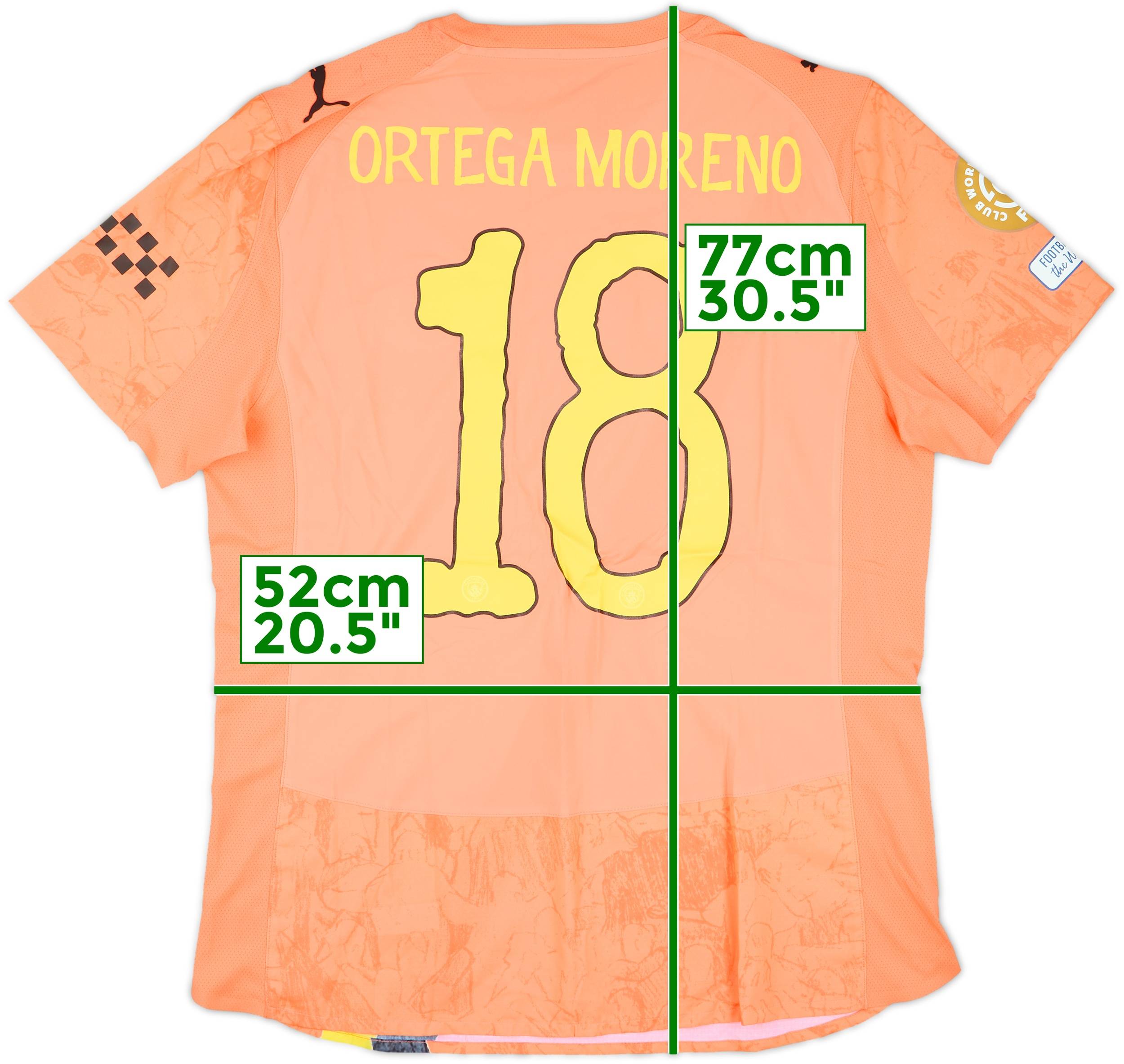 2025 Manchester City Match Issue KidSuper CWC GK Shirt