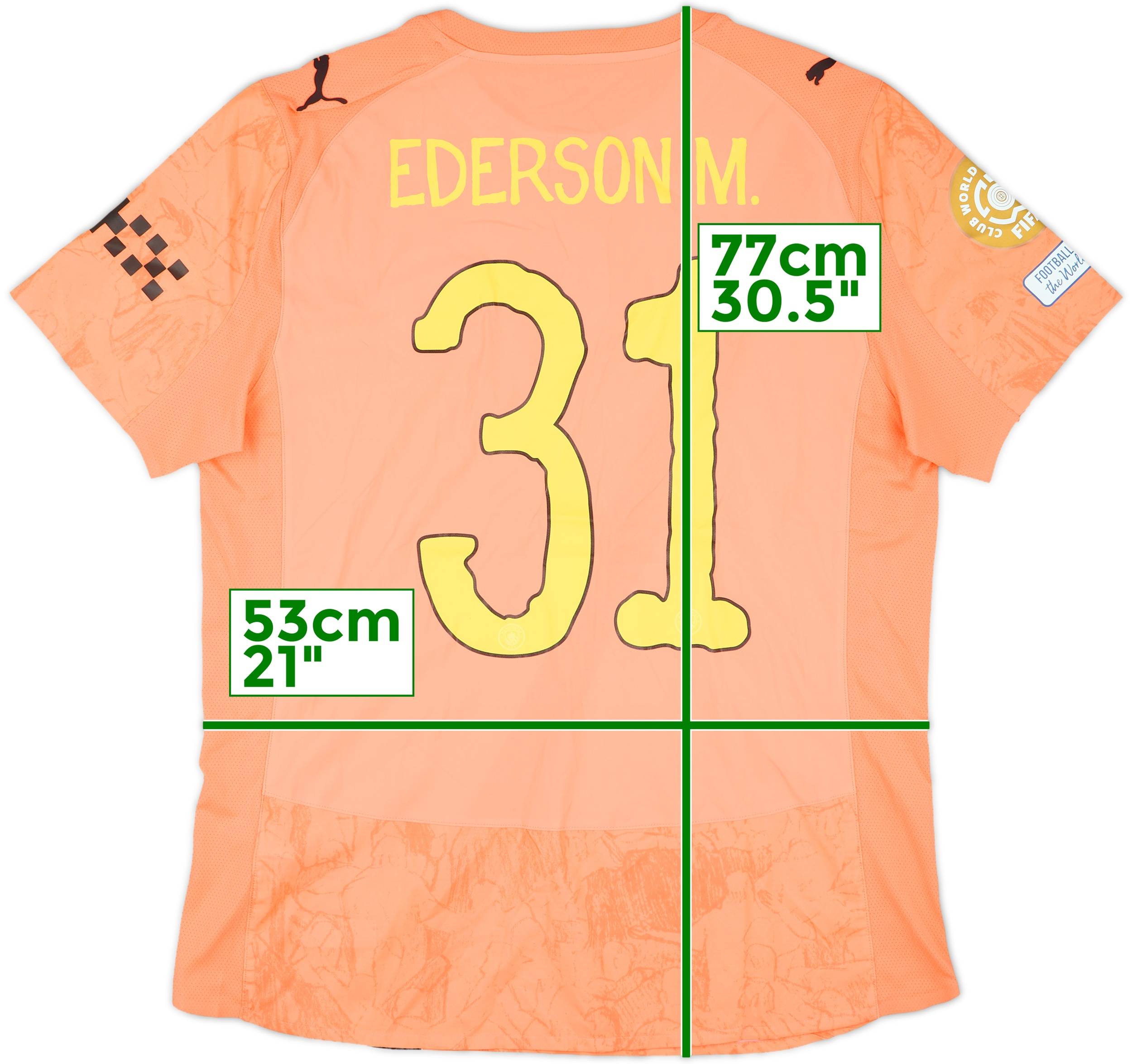 2025 Manchester City Match Issue KidSuper CWC GK Shirt