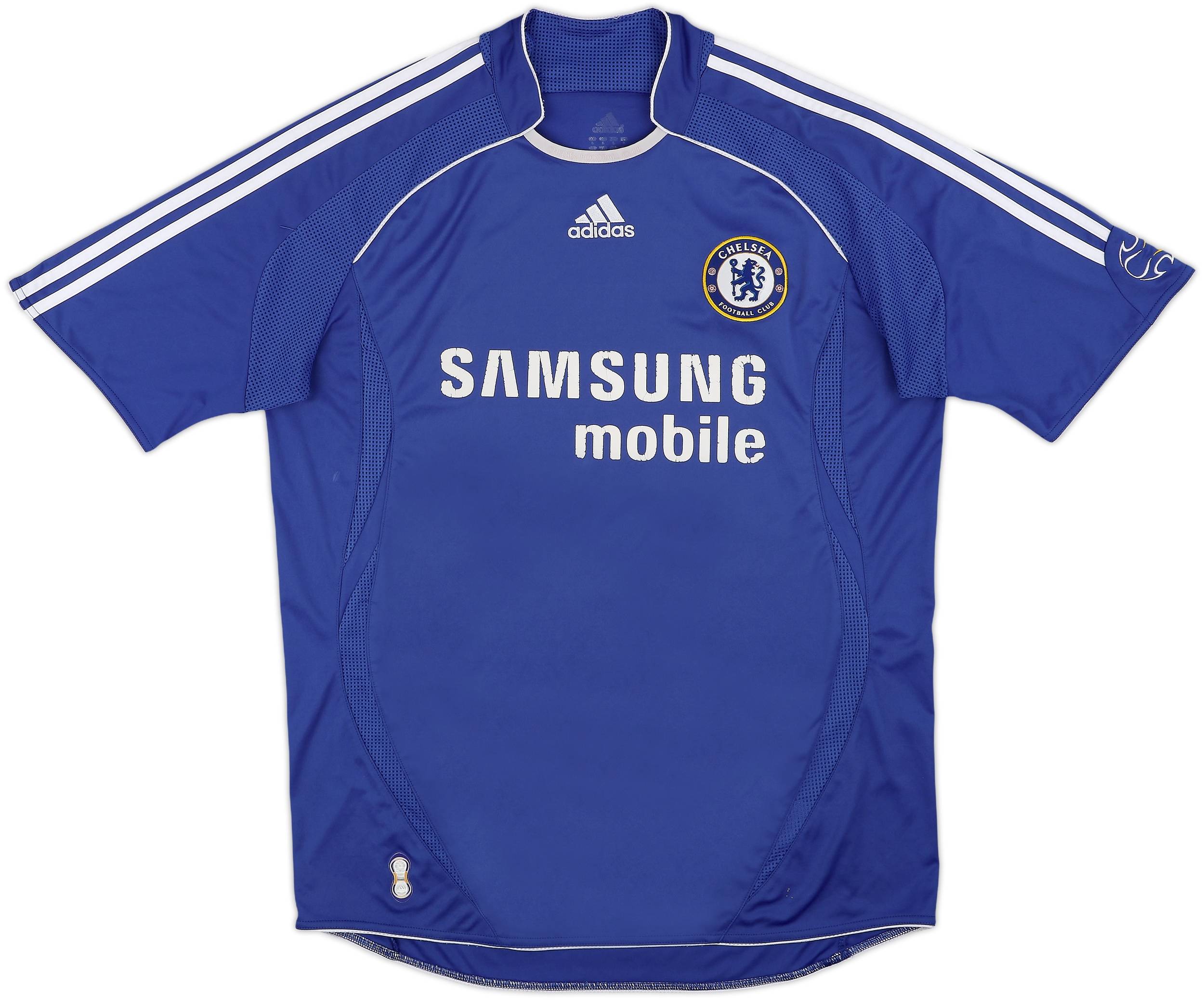 Chelsea FC Shevchenko 7 Tシャツ 2006-08 Chelsea Home Shirt Shevchenko #7 - 6/10 - (L)