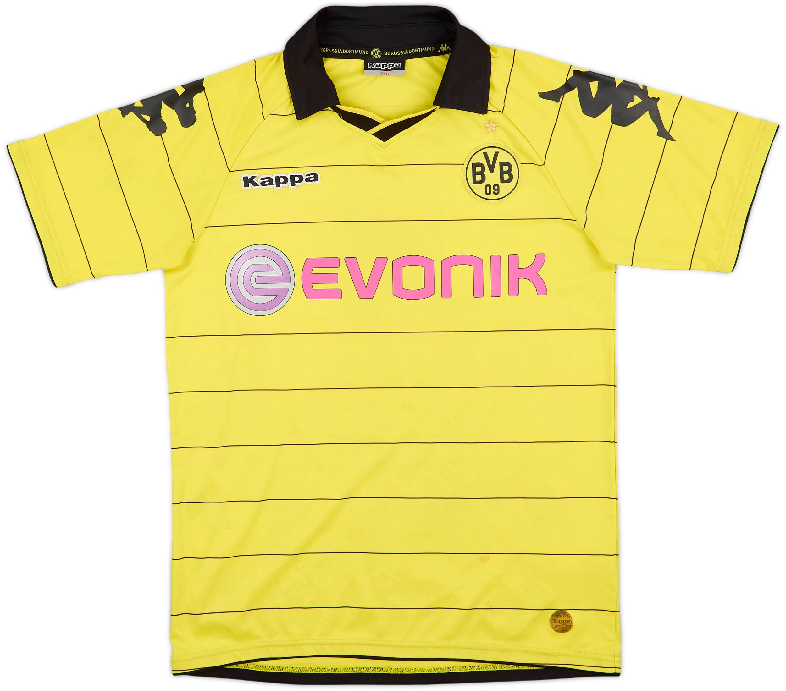 Borussia Dortmund 2010-2011 KAGAWA 23番 S 2010-11 Borussia Dortmund Home Shirt Kagawa #23 - 6/10 - (XL