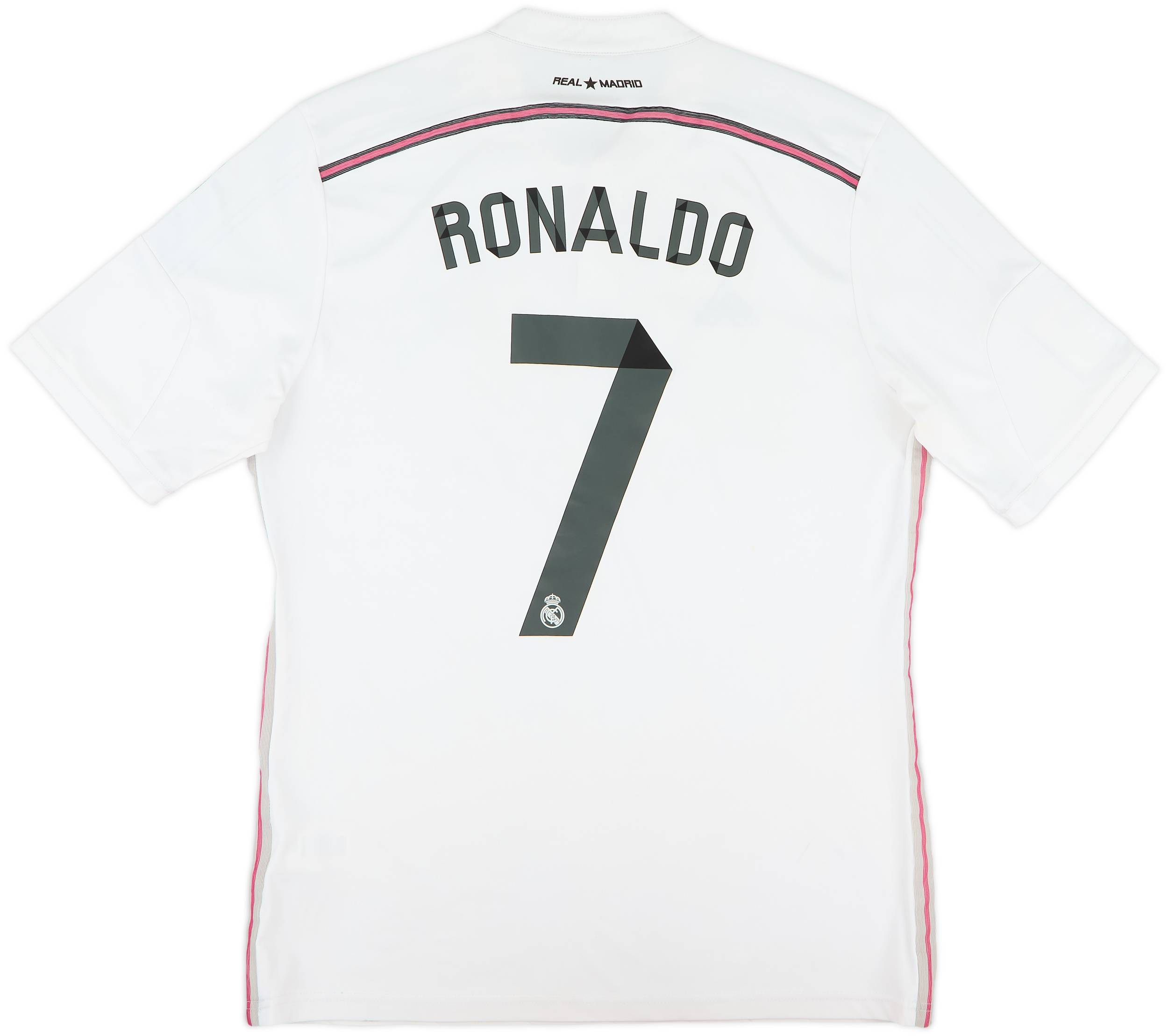 2014-15 Real Madrid Home Shirt Ronaldo #7 - 7/10 - (L)