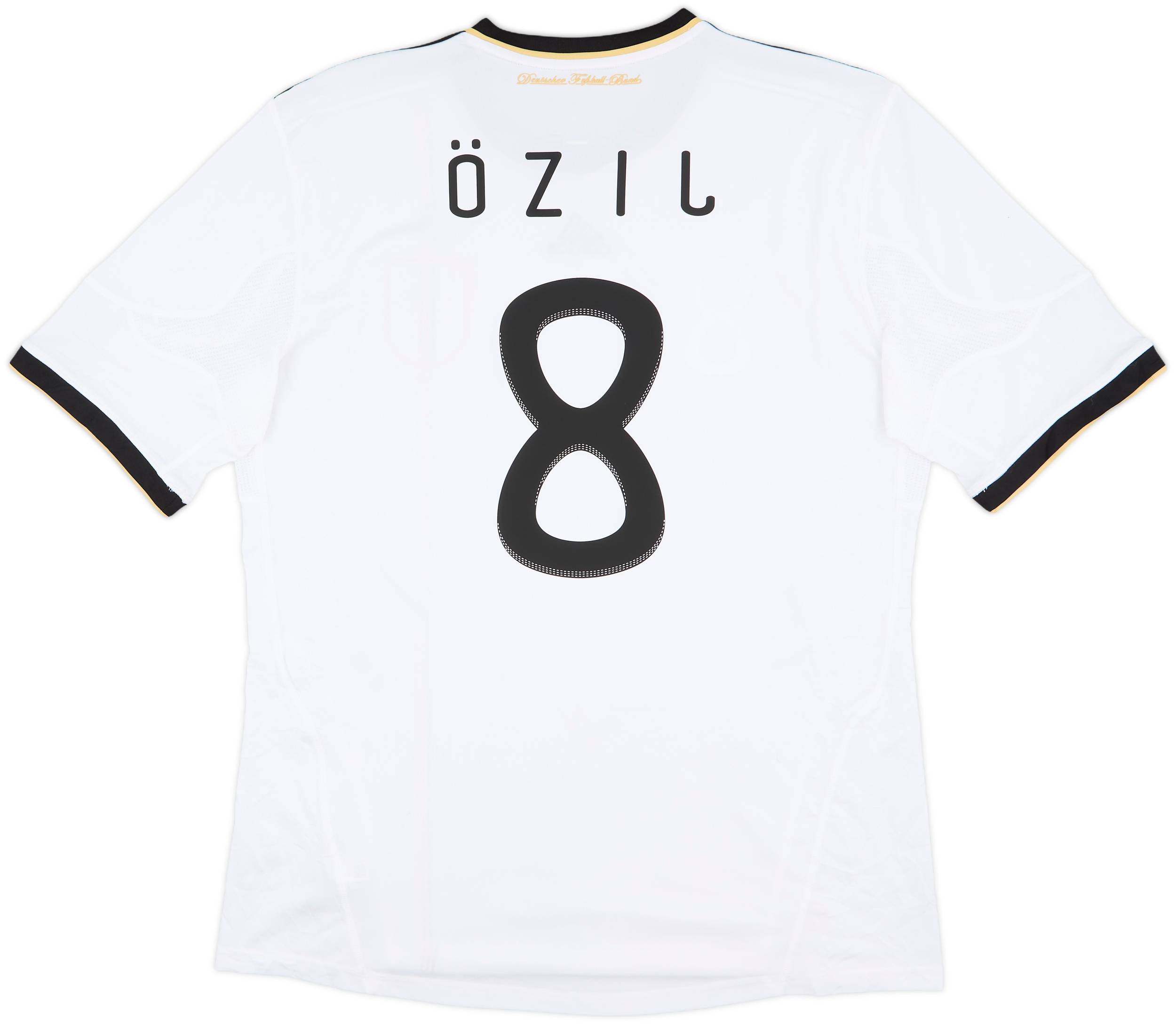 2010-11 Germany Home Shirt Ozil #8 - 7/10 - (XL)