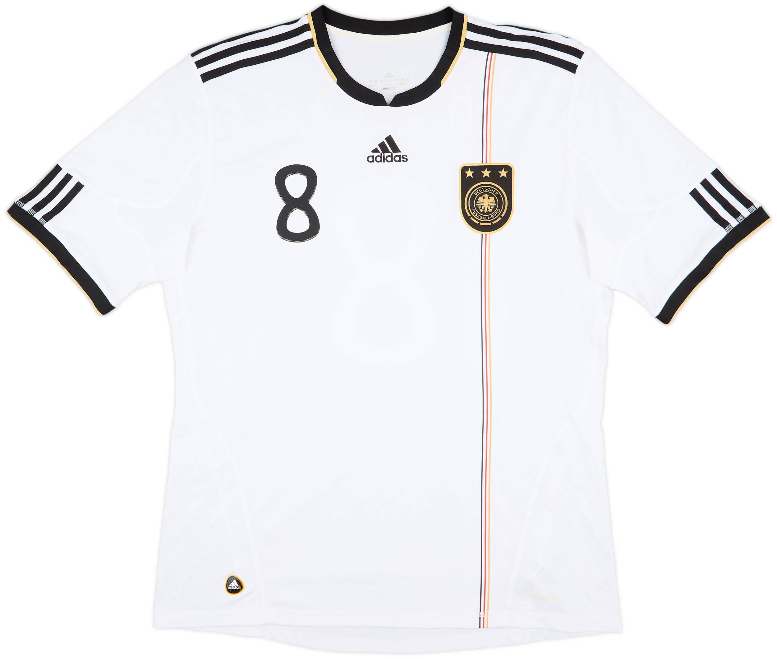 2010-11 Germany Home Shirt Ozil #8 - 7/10 - (XL)