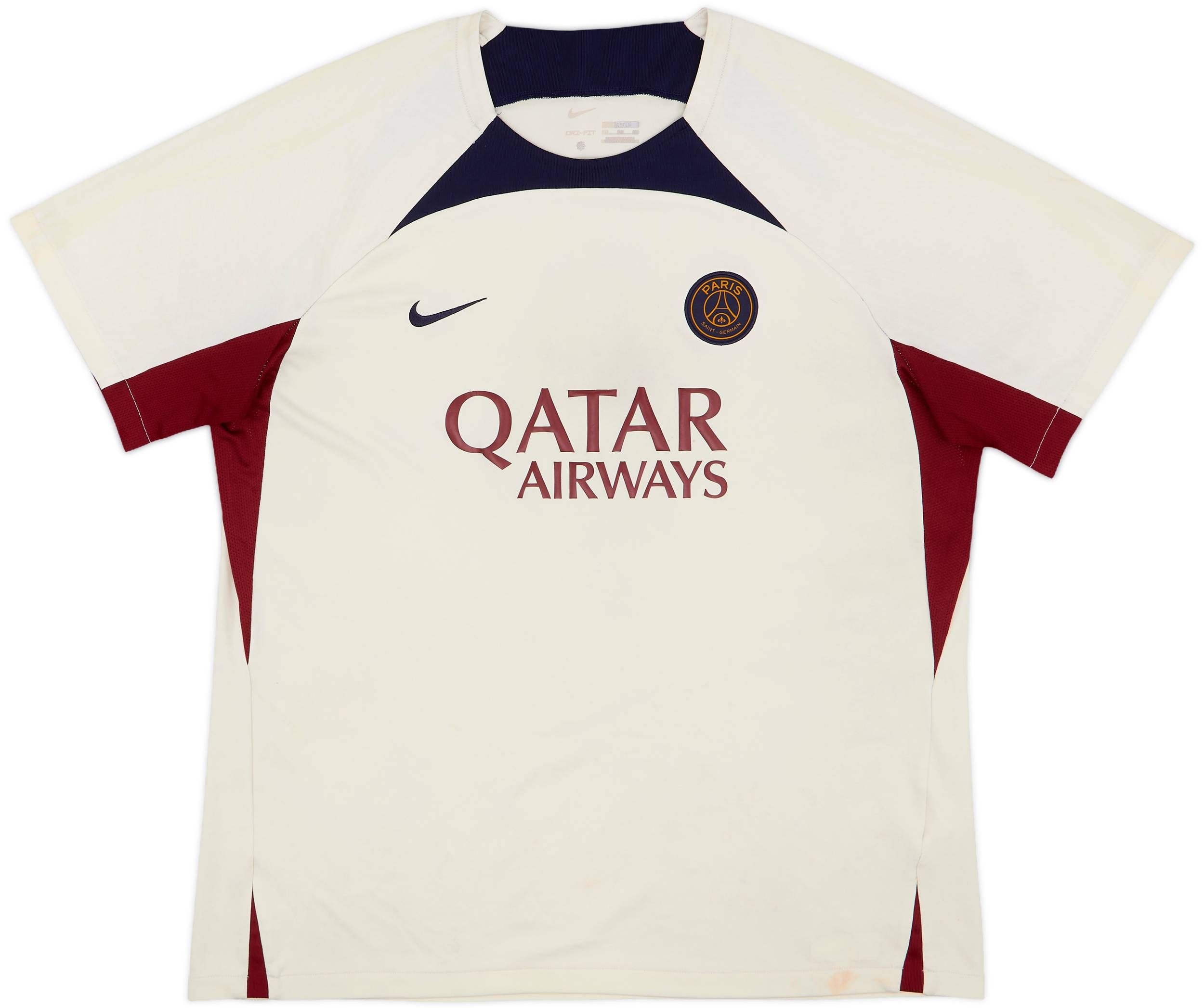 入手困難【PSG公式 XXL】NIKE製／練習着にも◎ XL Nike Paris Saint-Germain PSG Squad Drill Top Grey