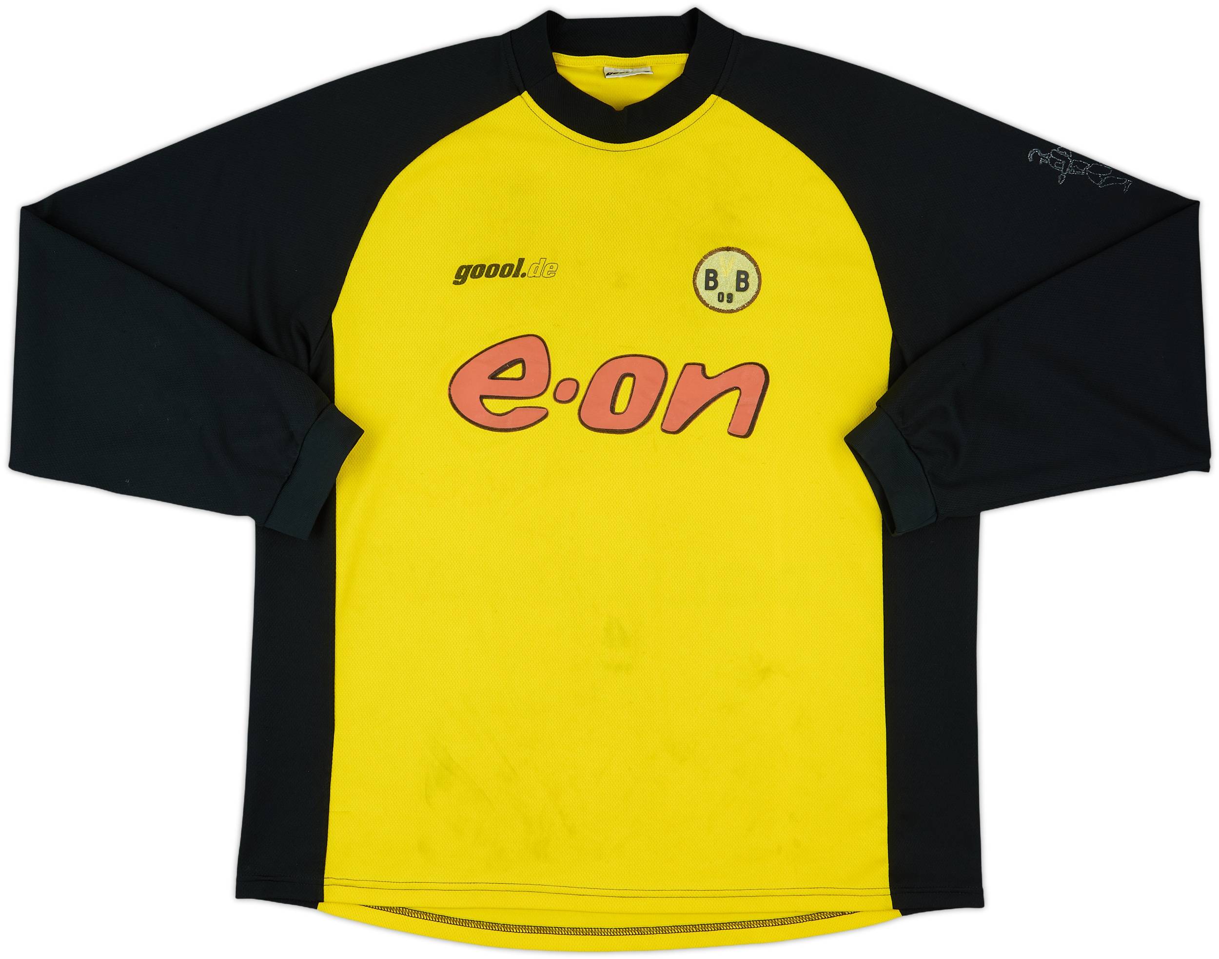 ウェア 04-05 Dortmund Signature Game Shirt 2004-05 Borussia Dortmund Third Shirt - 7/10 - (XL)
