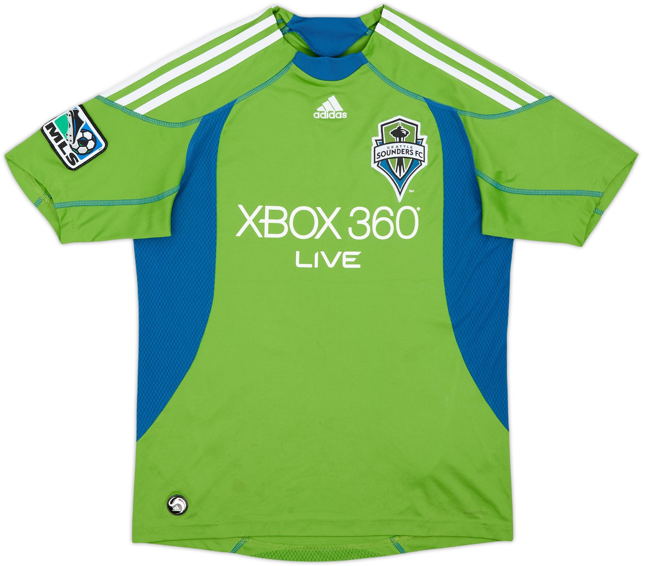 2009-10 Seattle Sounders Signed Home Shirt - 6/10 - (L.Boys)