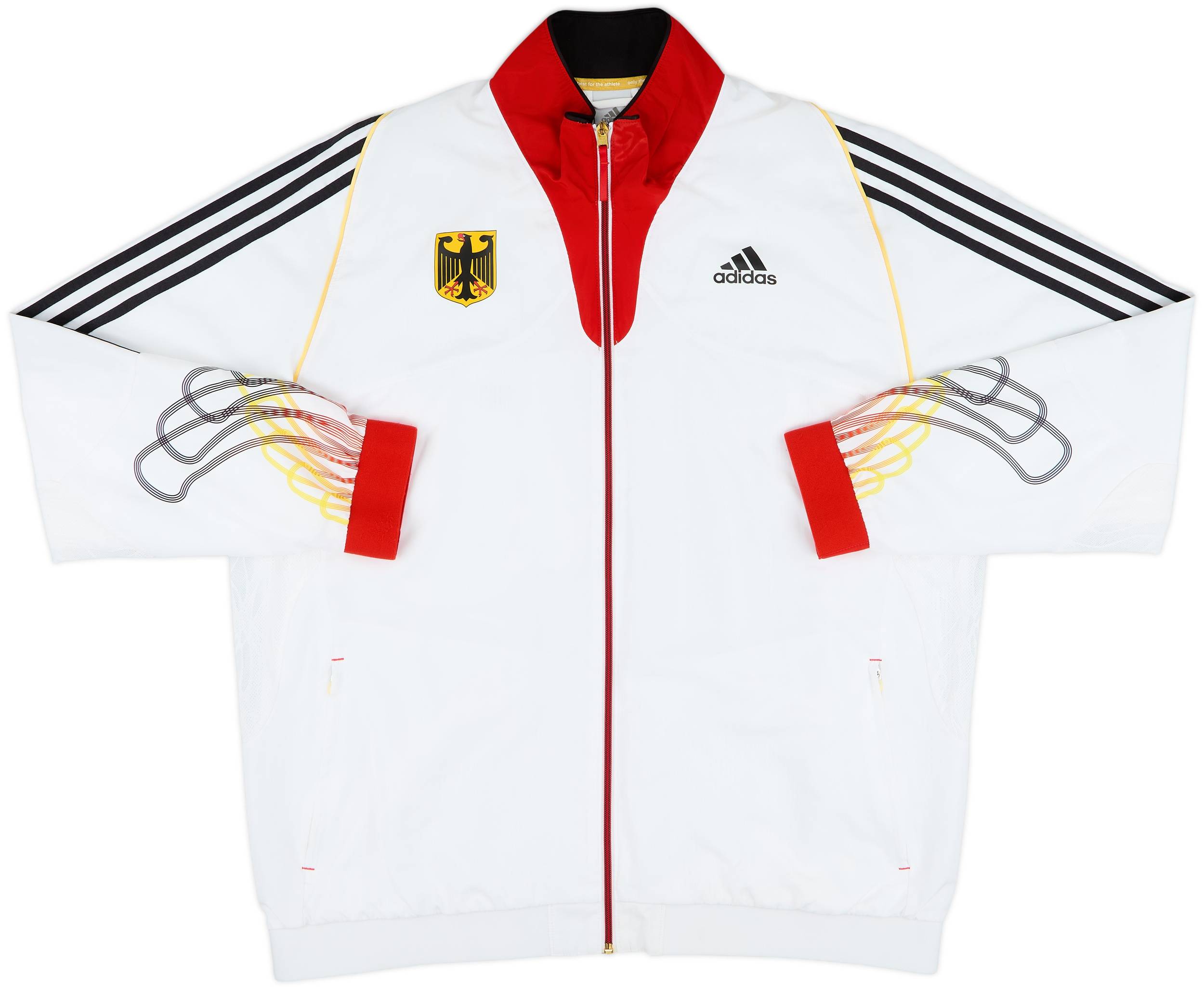 adidas ドイツ ジャケット ホワイト 13 GM Amazon.co.jp: [アディダス] ドイツ代表 24 ホームユニフォーム