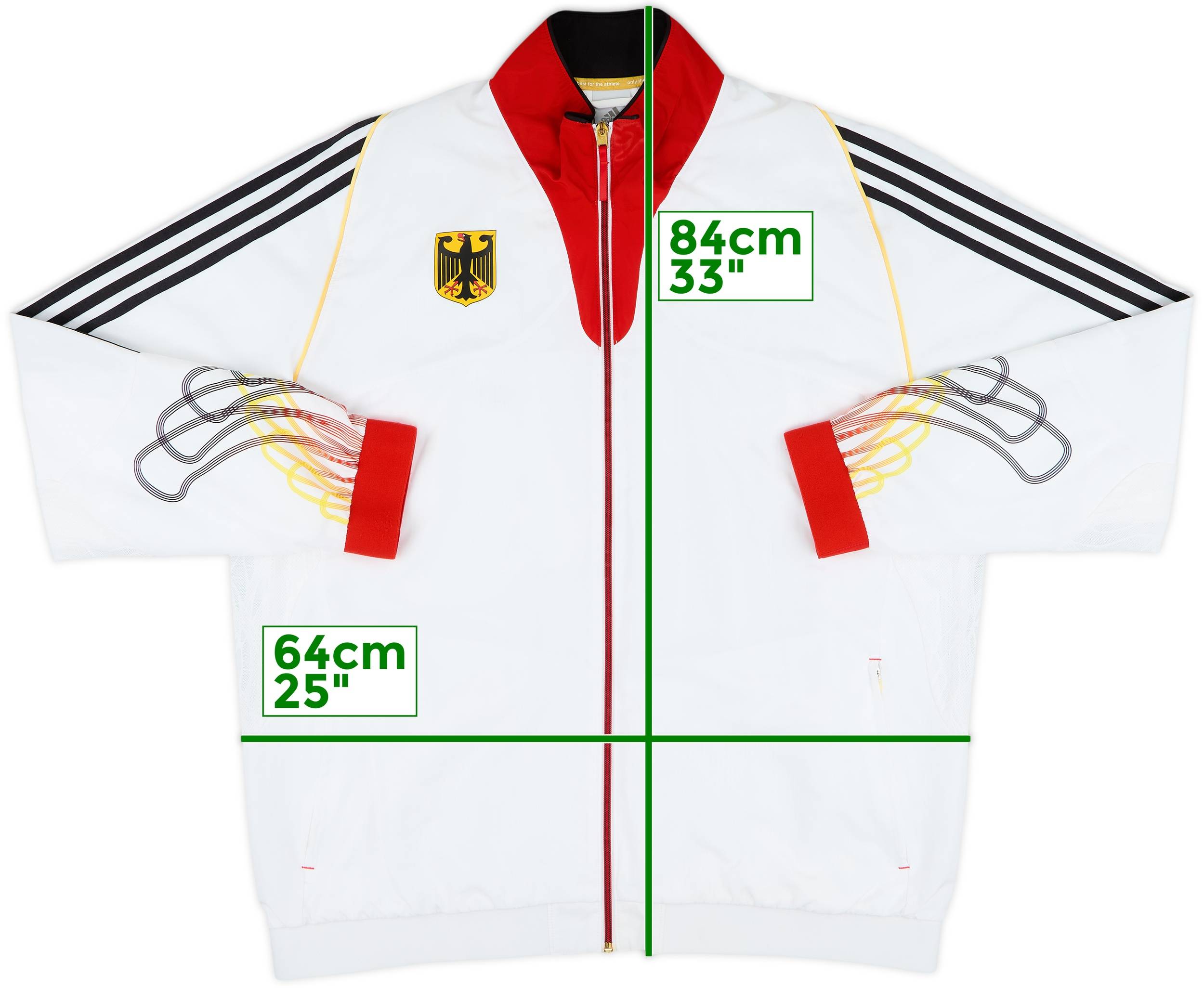 2012-13 Germany Bundeswehr adidas Track Jacket - 9/10 - (XXL)
